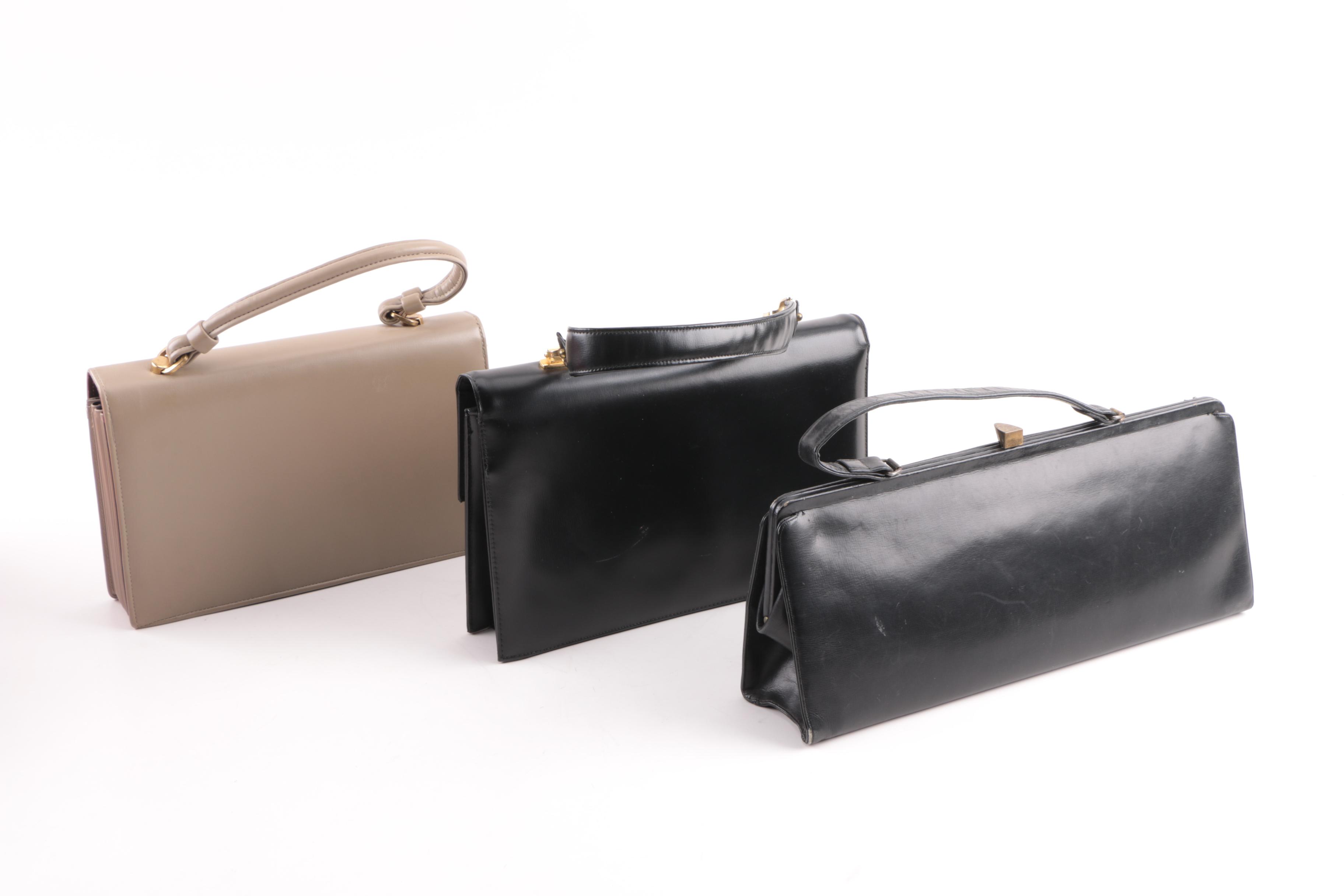 1960s Top Handle Handbags Including Morris Moskowitz, Rich Craft and Susan Gail