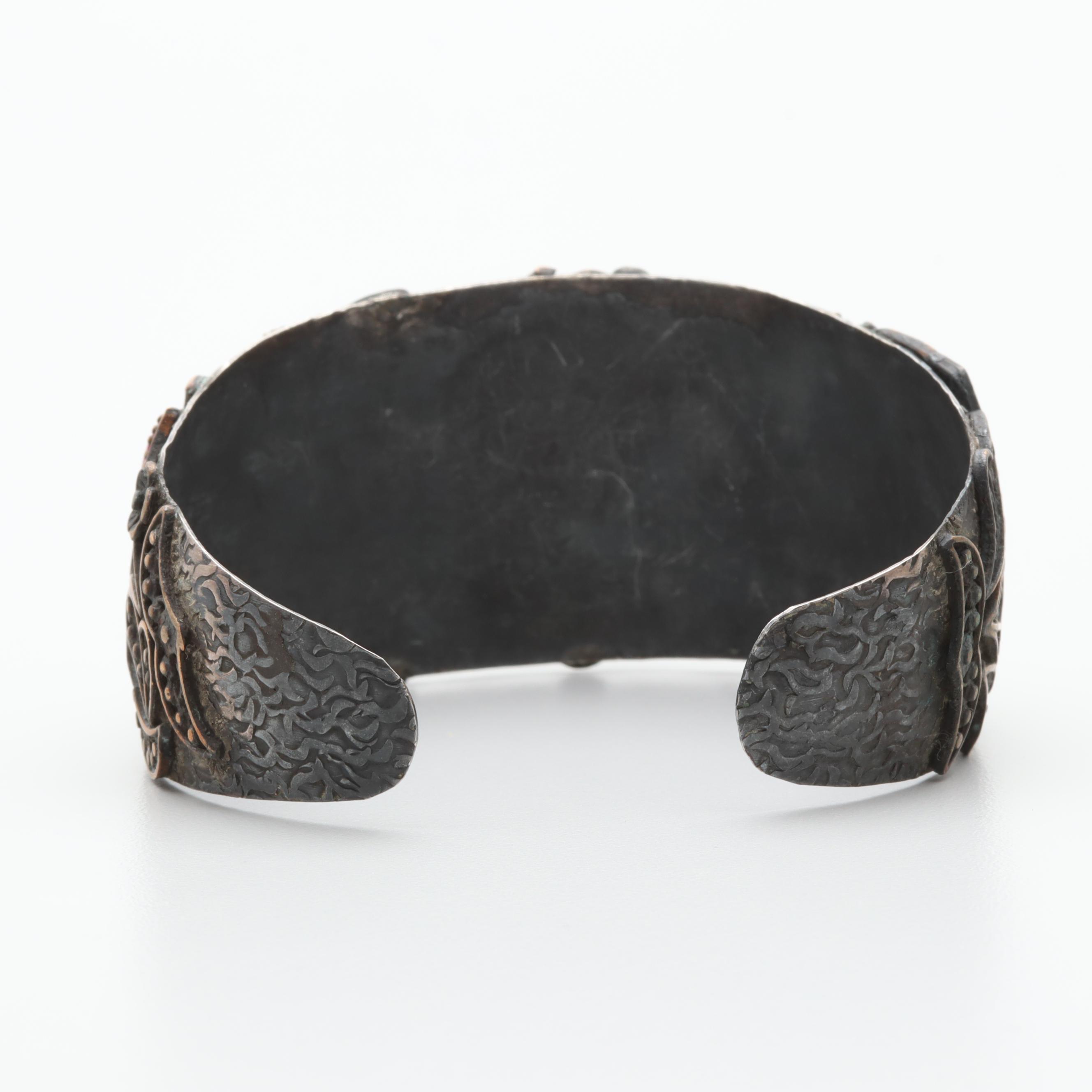 Costume Garnet, Synthetic Ruby, Cubic Zirconia and Quartz Necklace and Bracelet