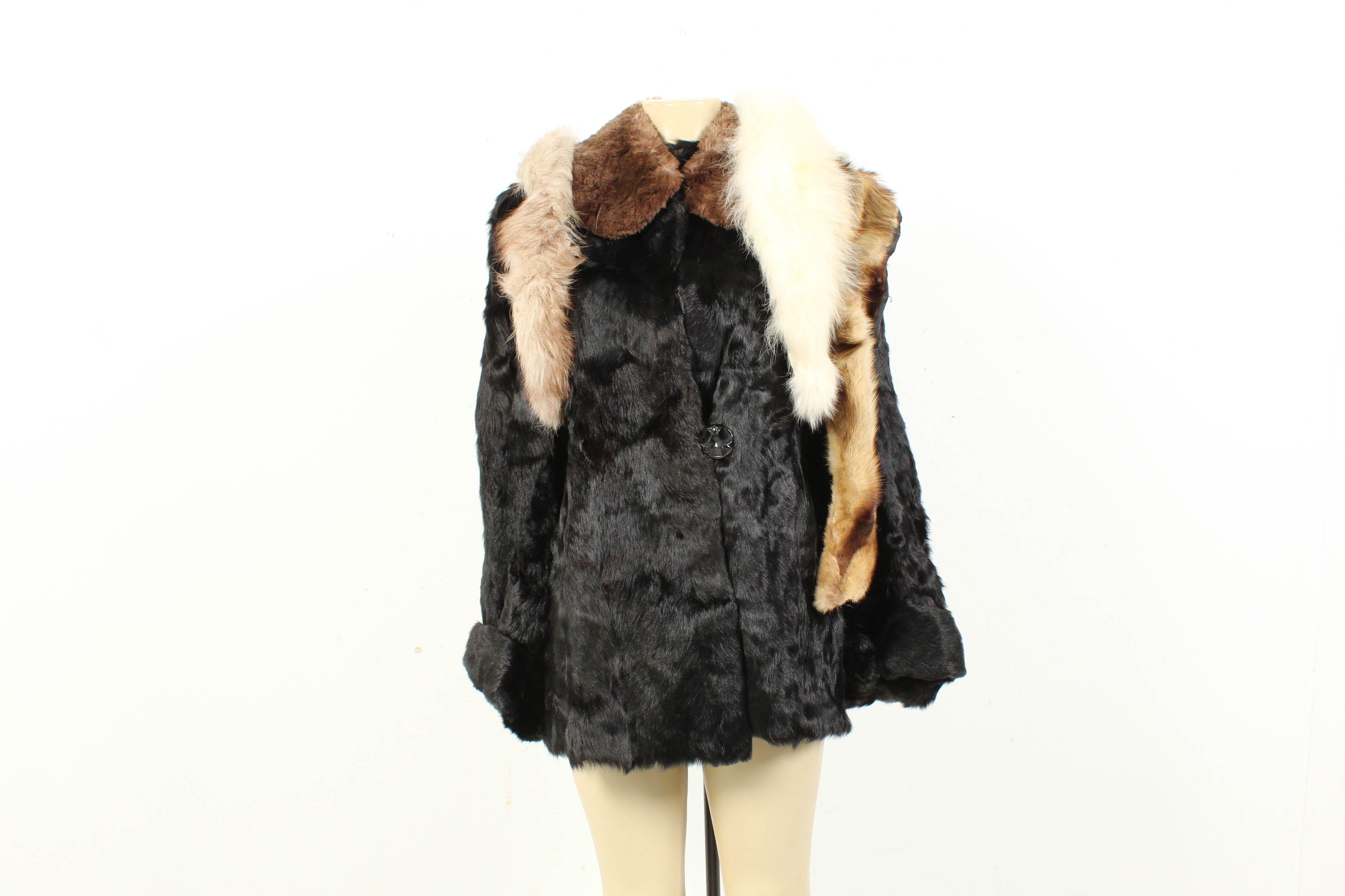 Vintage Kline's Goat Fur Coat and Fur Collar Collection