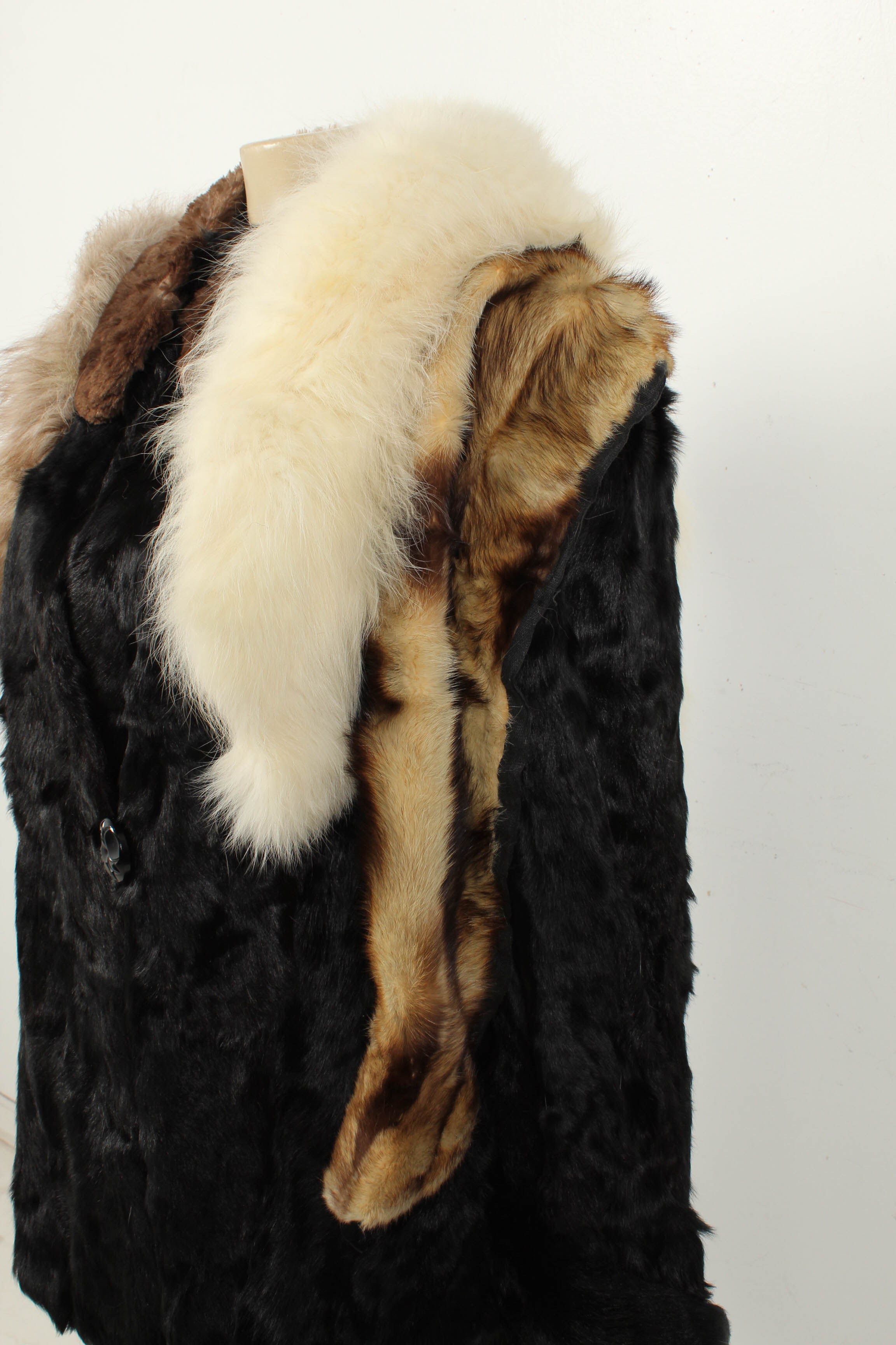 Vintage Kline's Goat Fur Coat and Fur Collar Collection