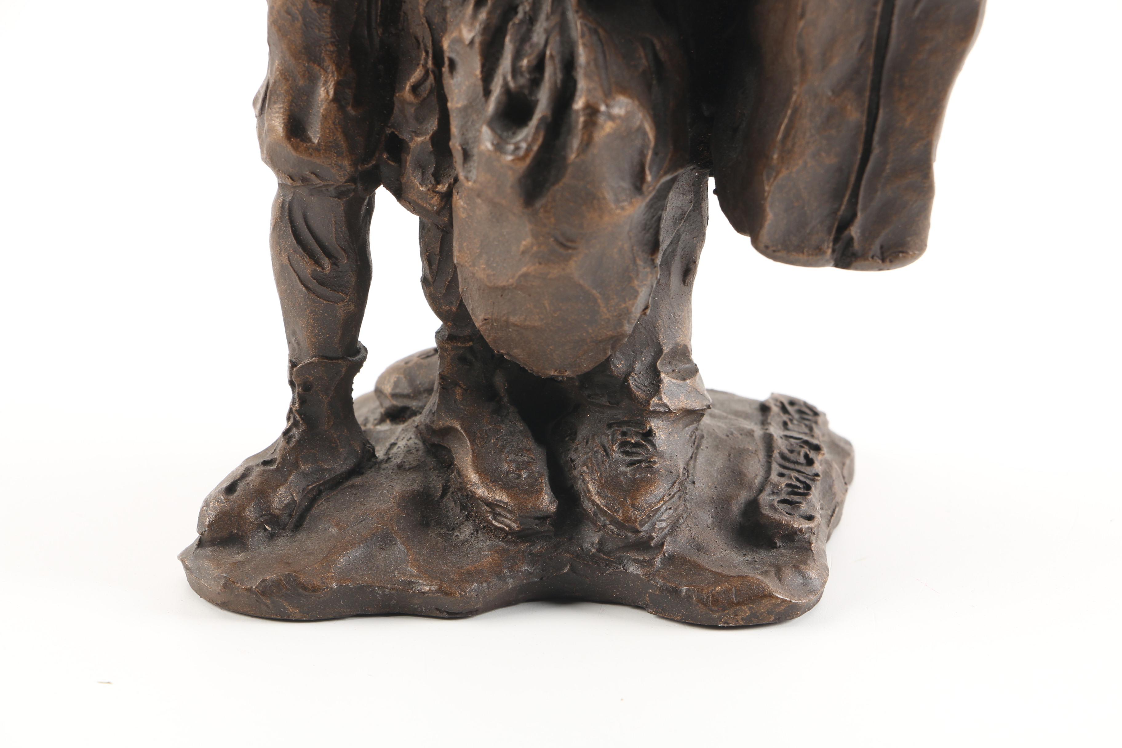 Phillip Ratner Metal Sculpture "Ellis Island Arrival"