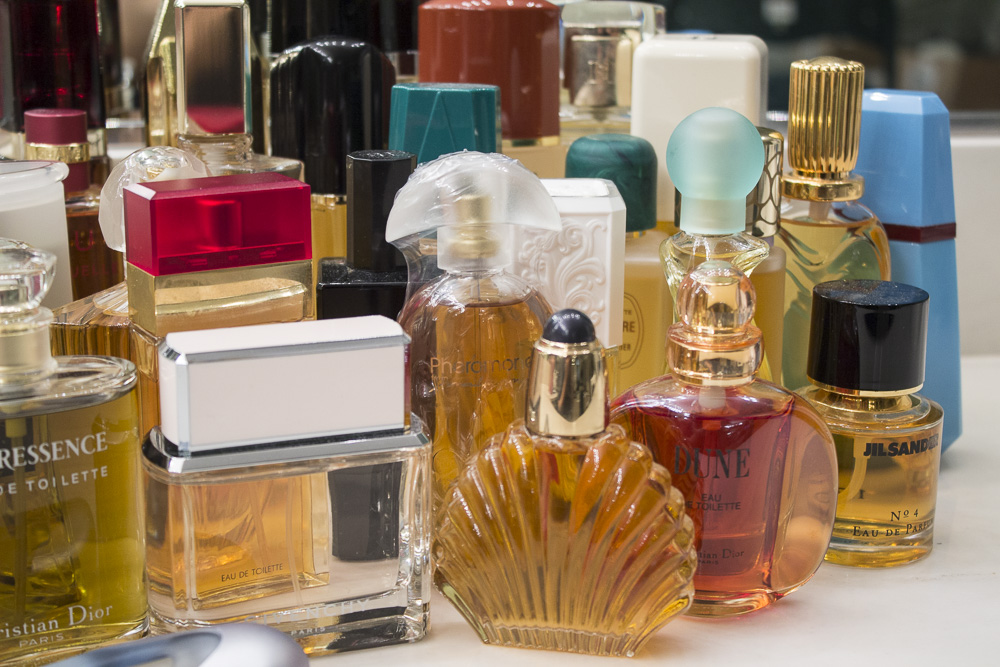 Perfume Including Christian Dior, Chanel, and Oscar de la Renta