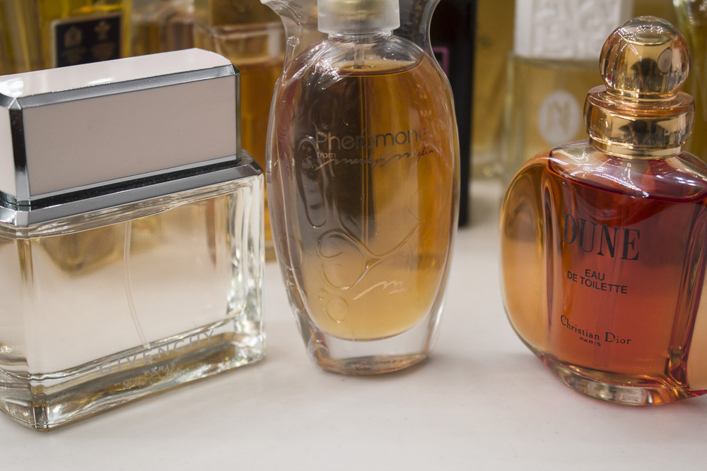 Perfume Including Christian Dior, Chanel, and Oscar de la Renta