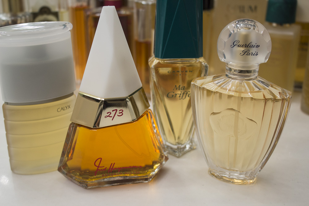 Perfume Including Christian Dior, Chanel, and Oscar de la Renta