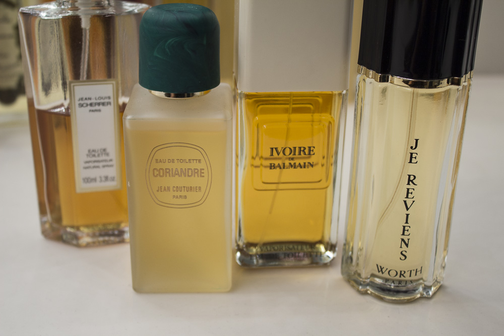 Perfume Including Christian Dior, Chanel, and Oscar de la Renta