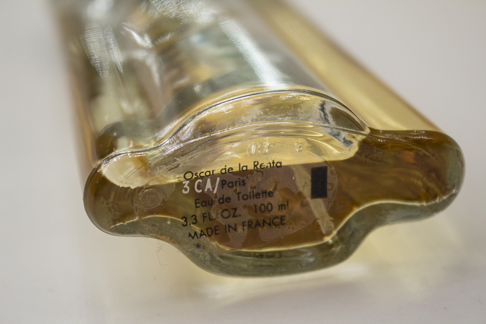 Perfume Including Christian Dior, Chanel, and Oscar de la Renta