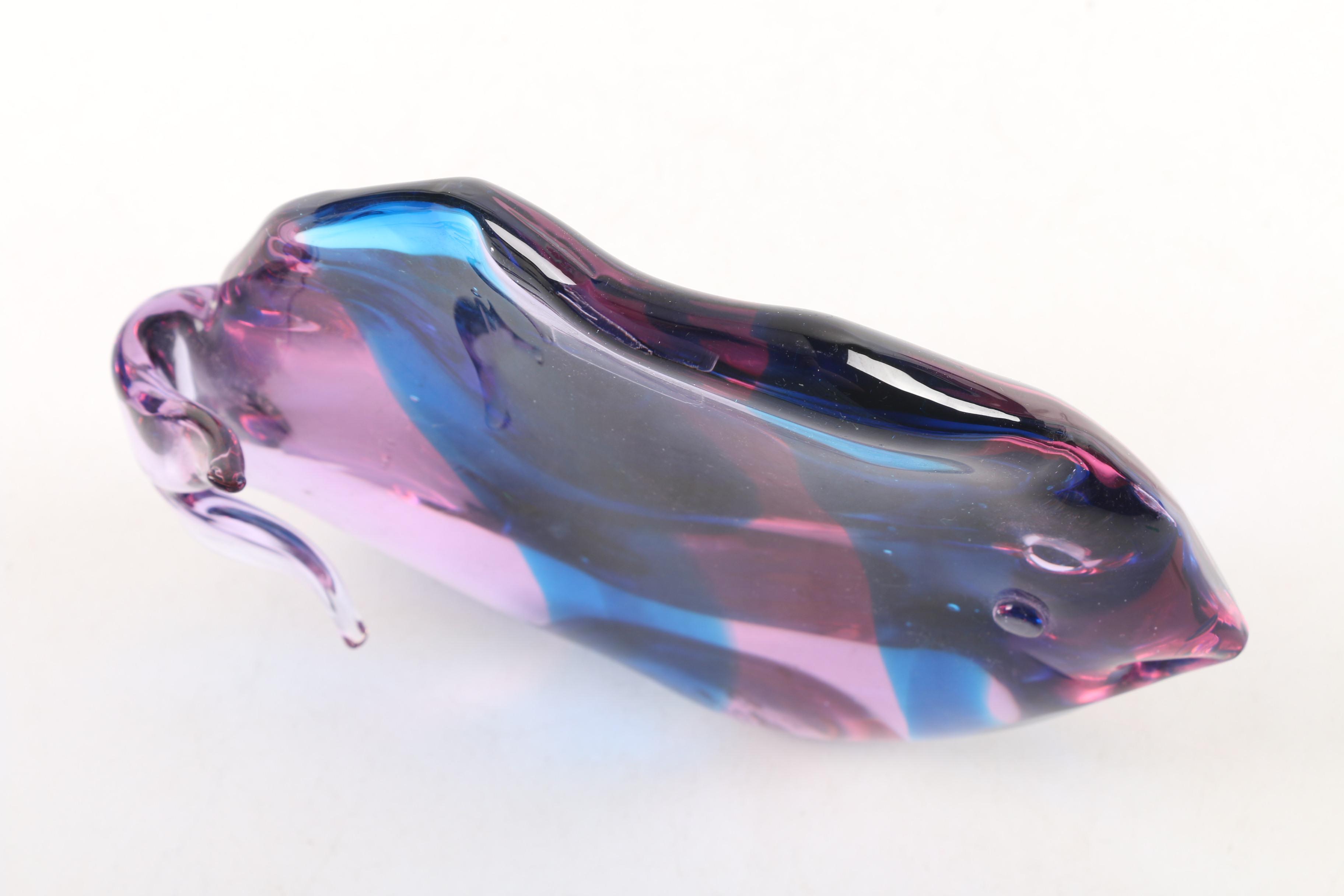 Renato Anatrà Murano Glass Fish Sculpture