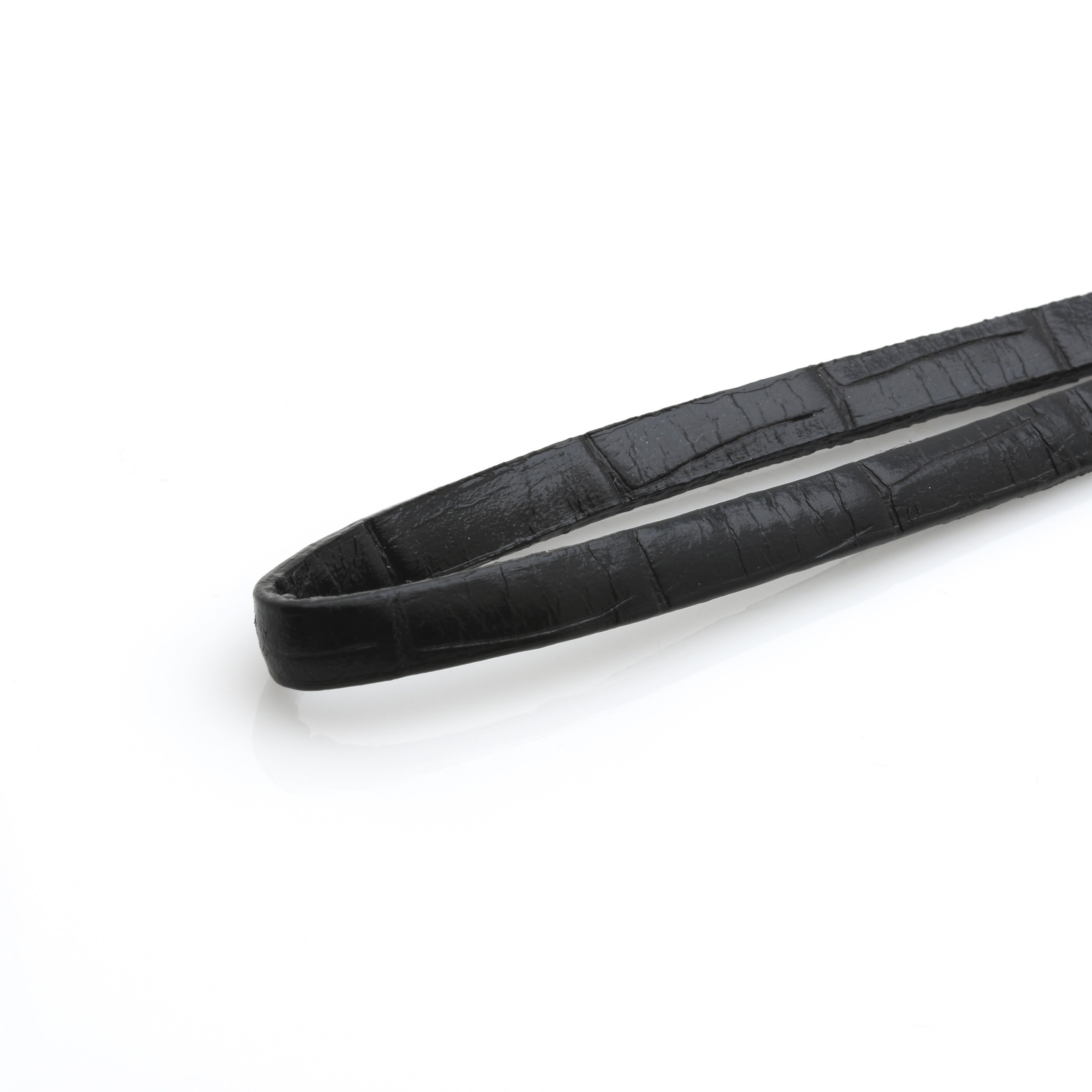 Versace 18K Yellow Gold Leather Phone Lanyard