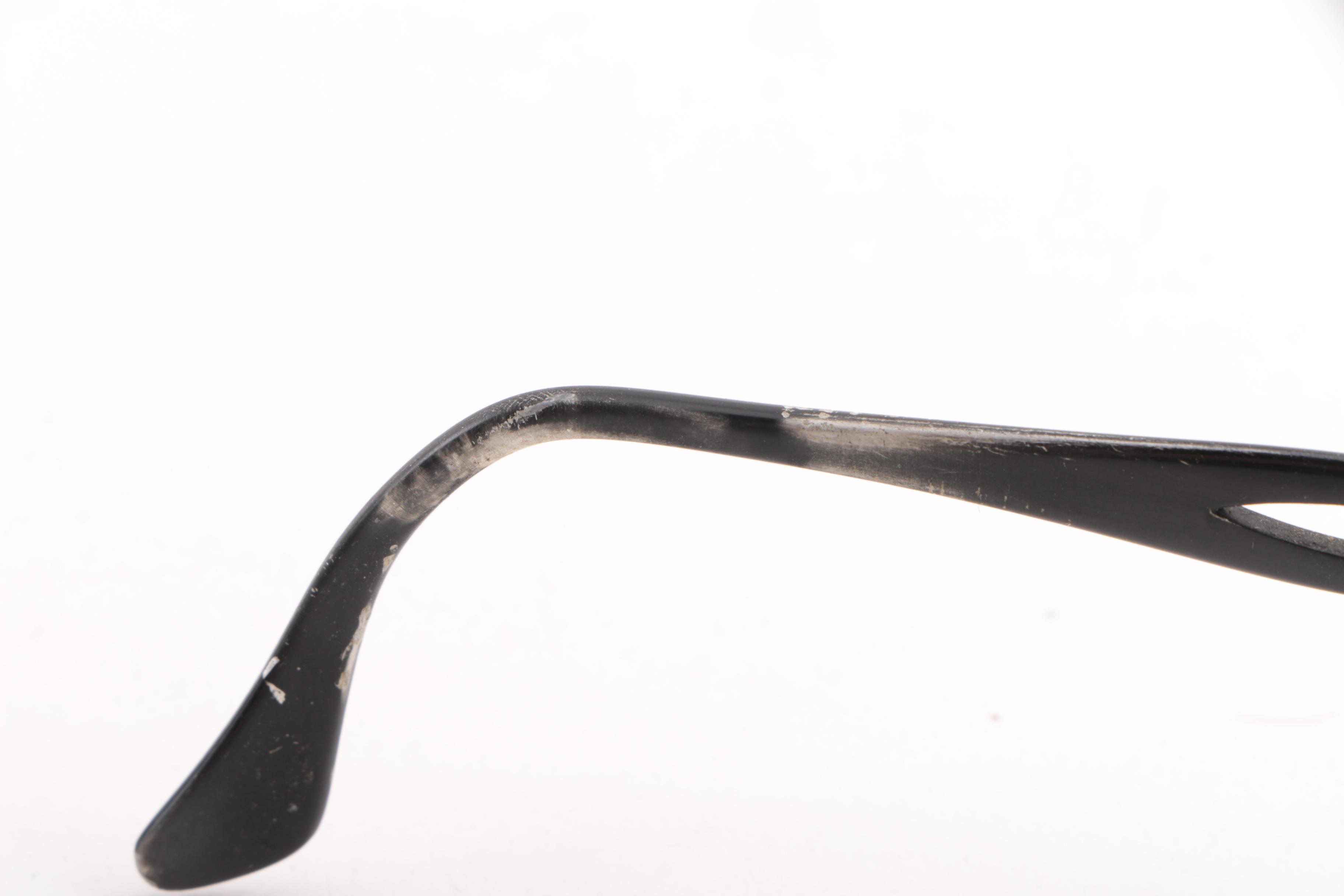 1950s Vintage Etched Cat Eye Prescription Eyeglasses Including Victory