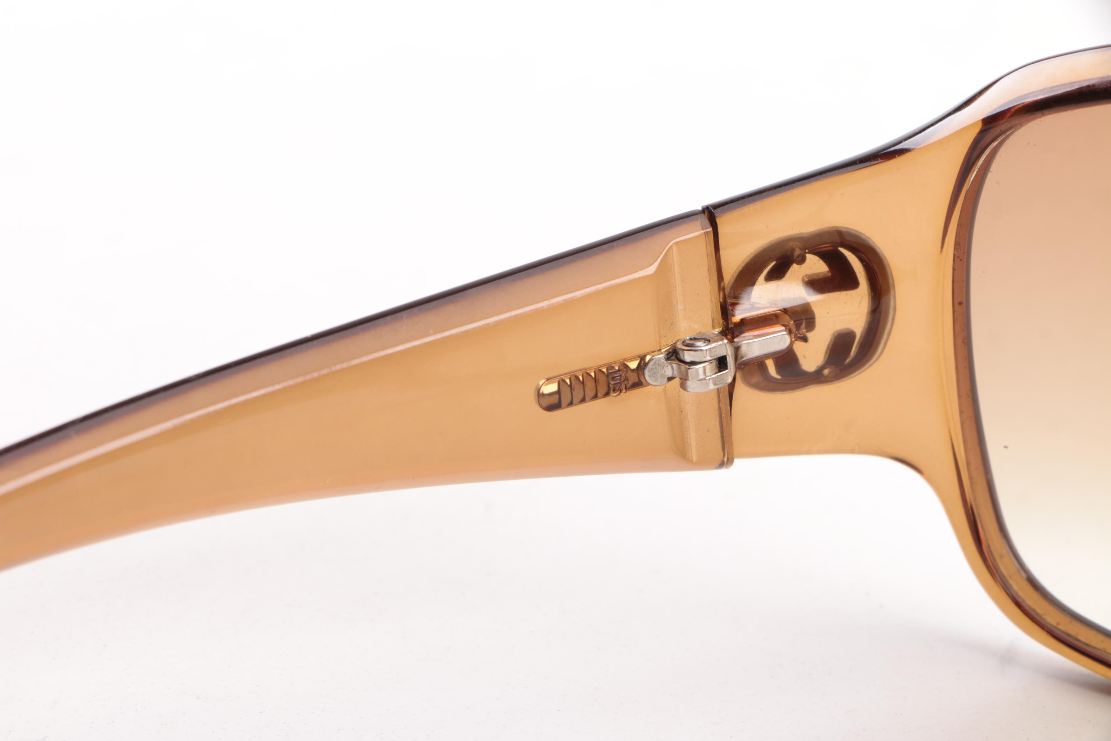 Gucci GG Strass 2537/S Brown Sunglasses