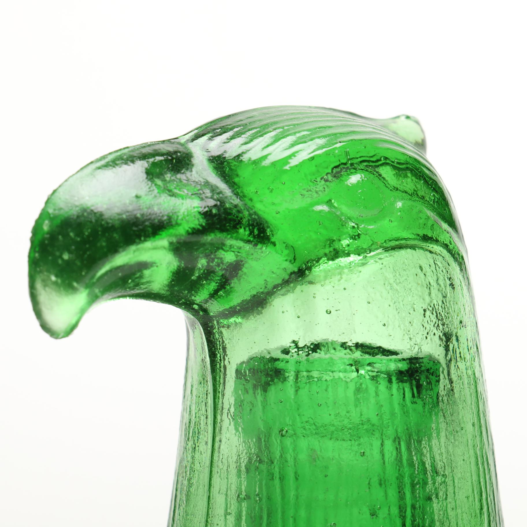 Decorative Decanters Featuring a French Blown Glass Four Chamber Decanter