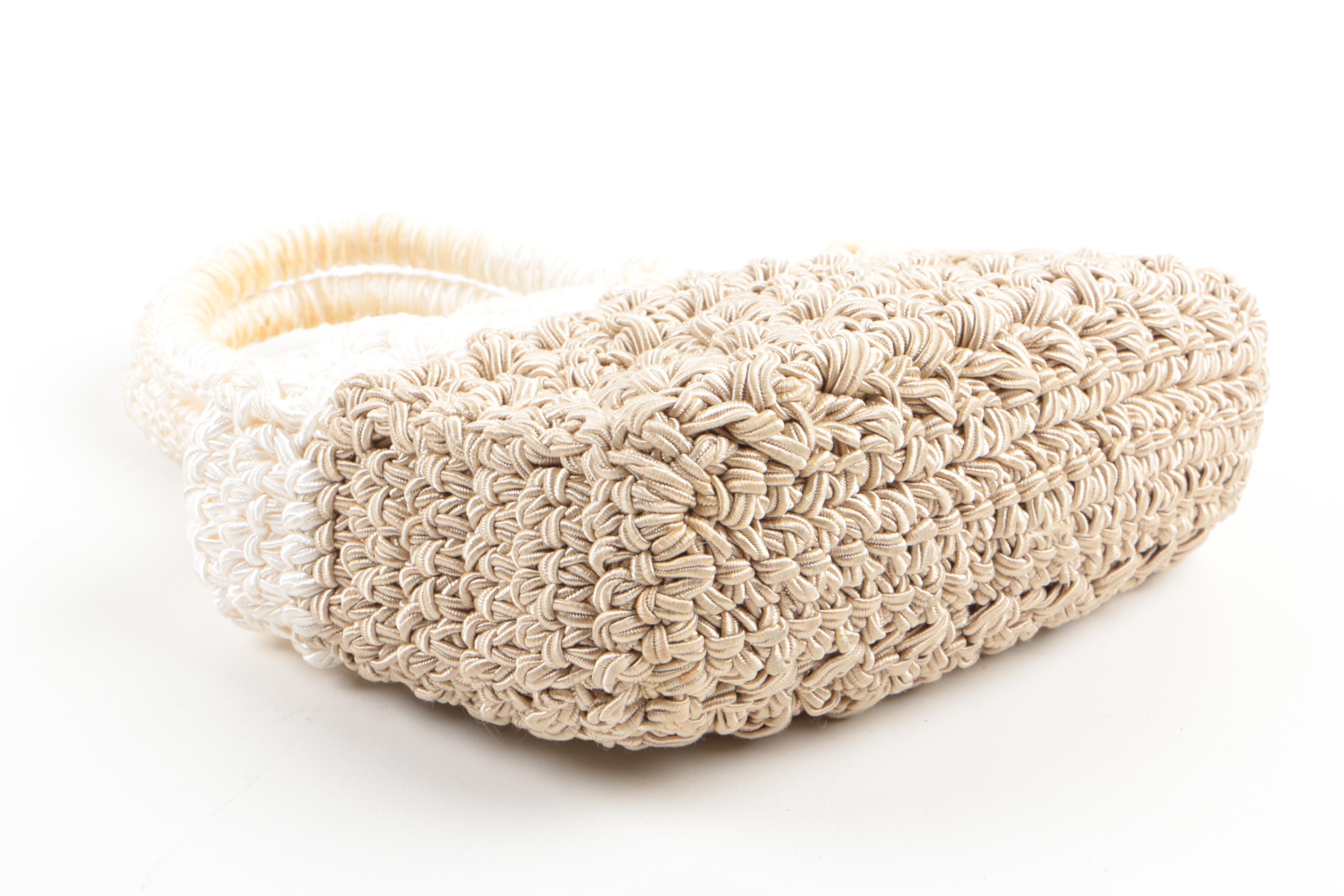 Carrie Forbes Mini Crochet Tote and Other Clutch Purses