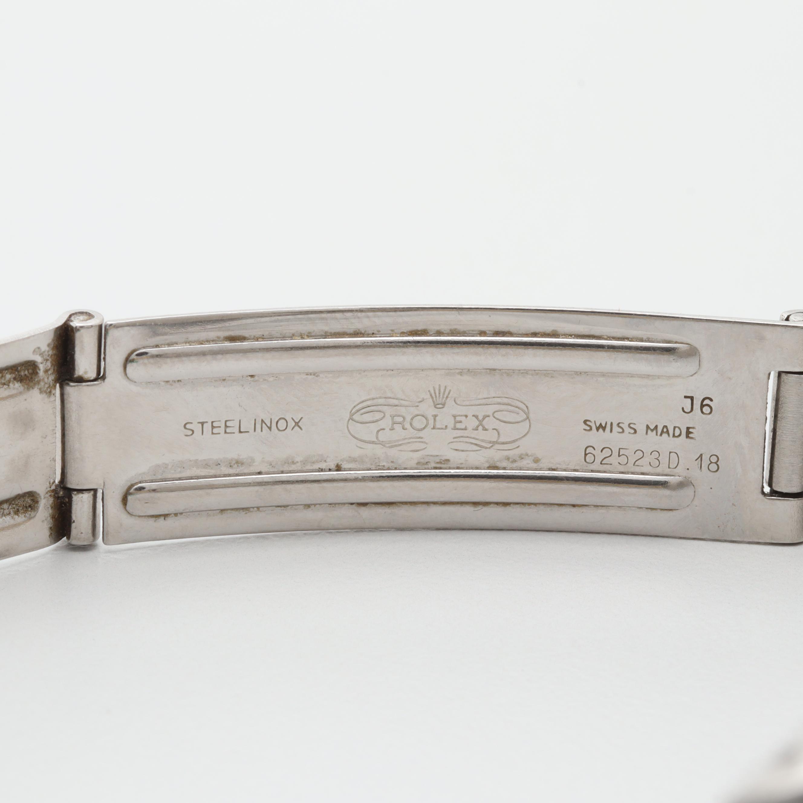 Circa 1986 Rolex Diamond and Mother of Pearl Watch with 18K Accents