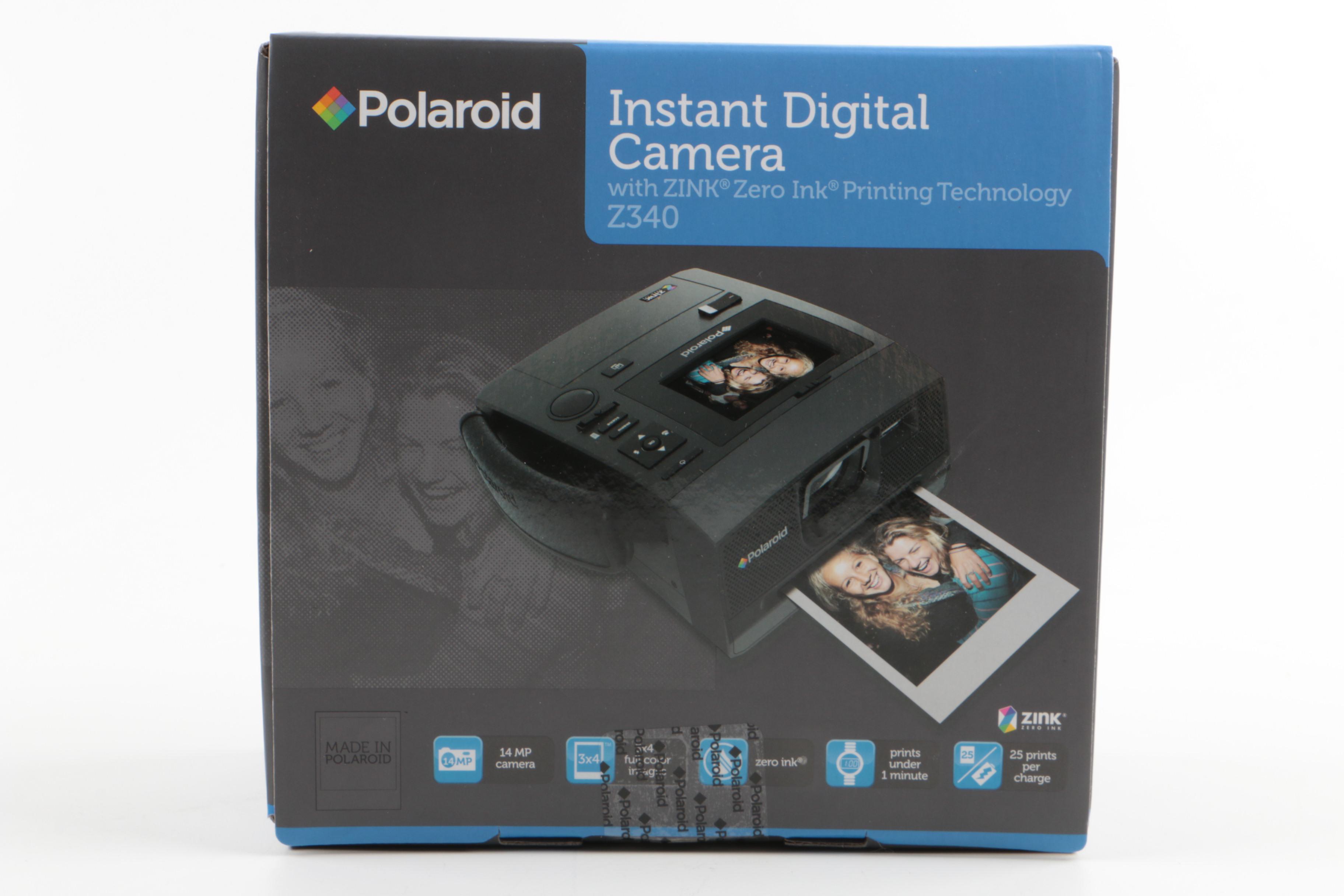 New Polaroid Z340 Instant Digital Camera