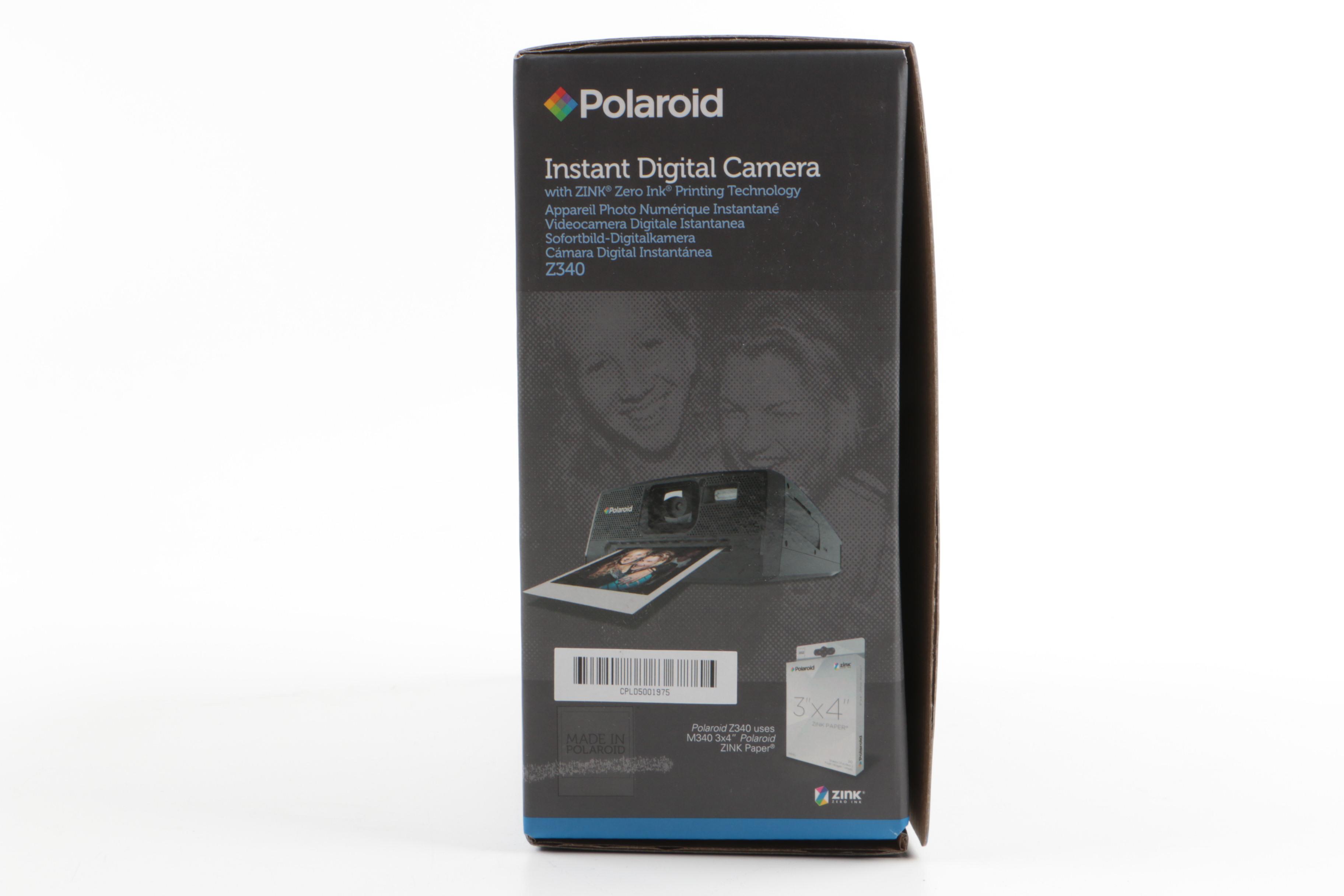 New Polaroid Z340 Instant Digital Camera