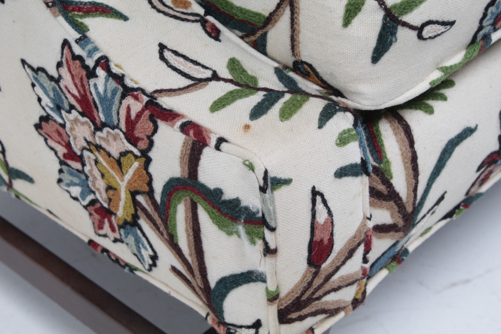 Ethan Allen Traditional Classics Cruel Upholstered Loveseat