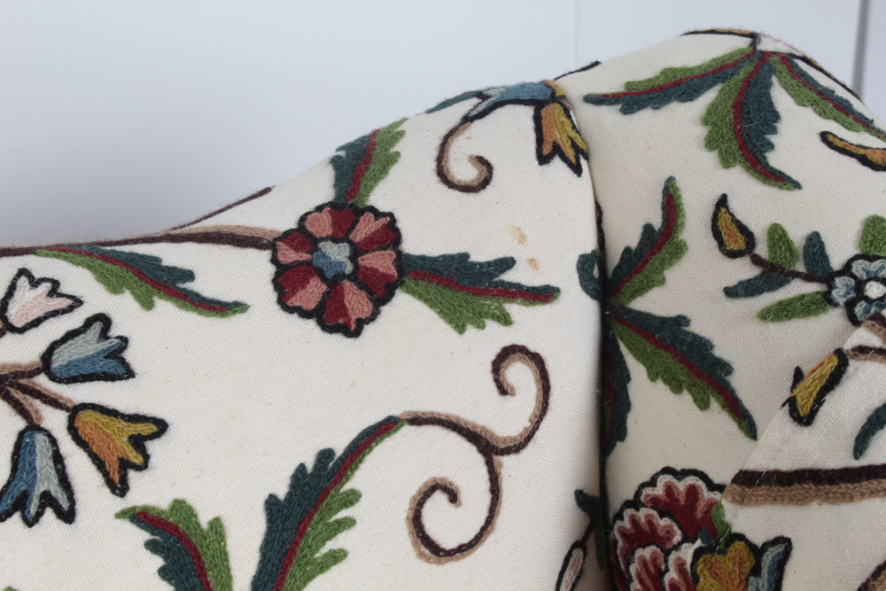 Ethan Allen Traditional Classics Cruel Upholstered Loveseat