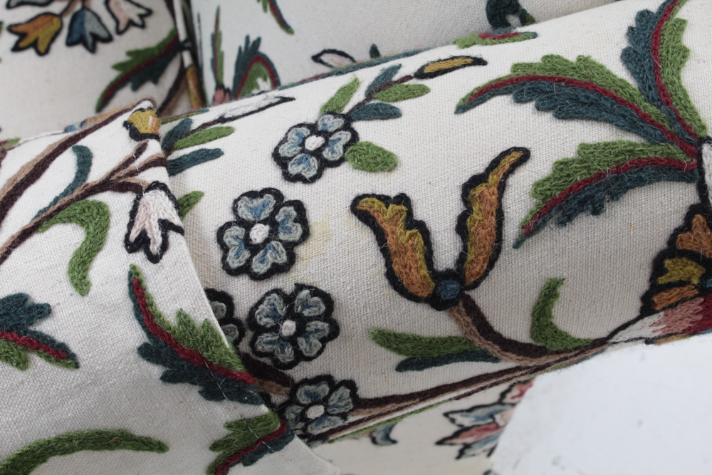 Ethan Allen Traditional Classics Cruel Upholstered Loveseat