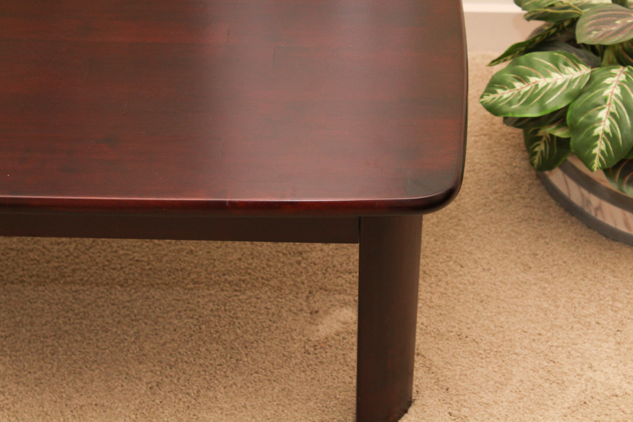 Mahogany Coffee Table and Side Table