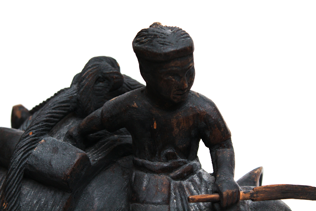 Wooden Elephant Carving