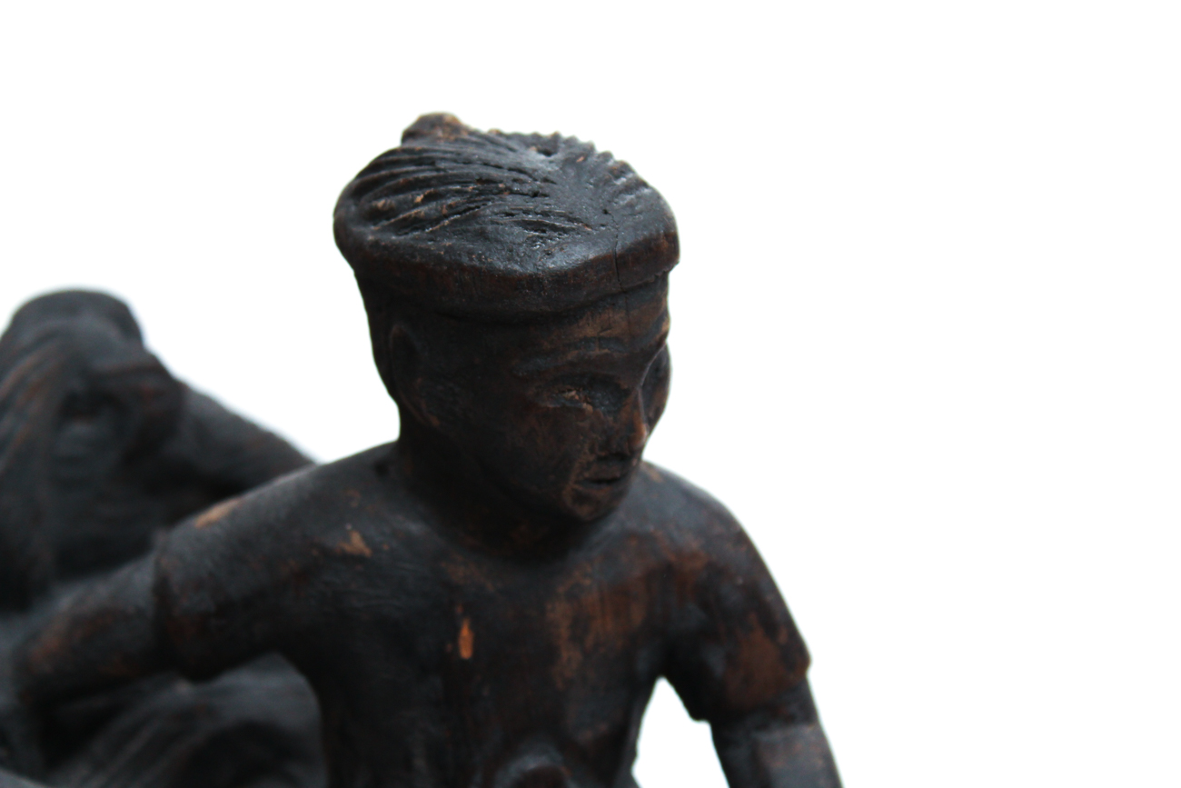 Wooden Elephant Carving