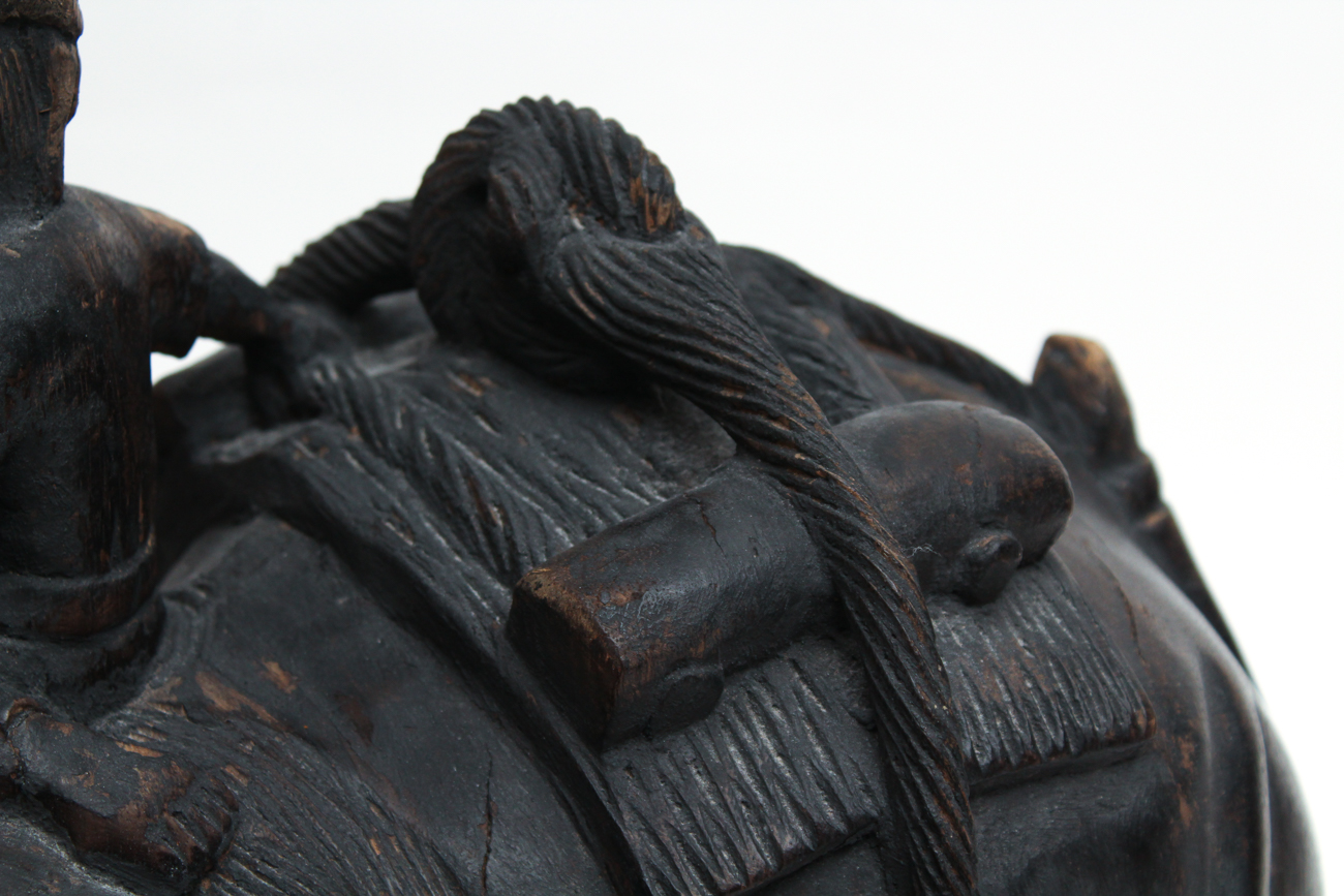 Wooden Elephant Carving