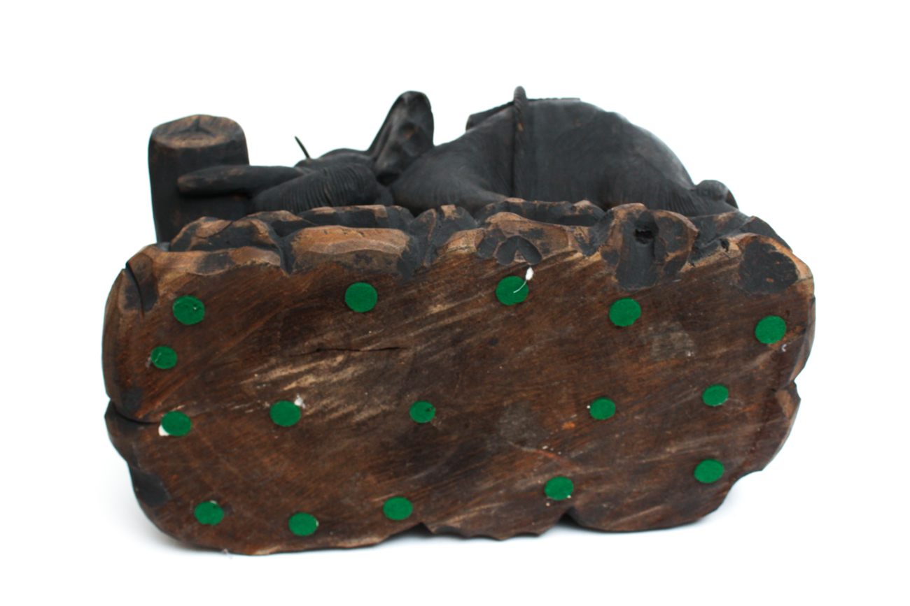 Wooden Elephant Carving