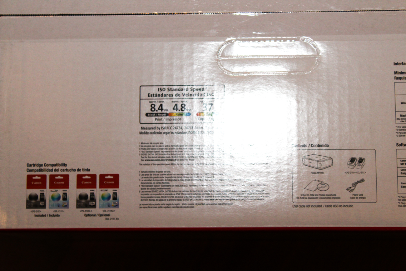 Pixma MP490 Canon Printer