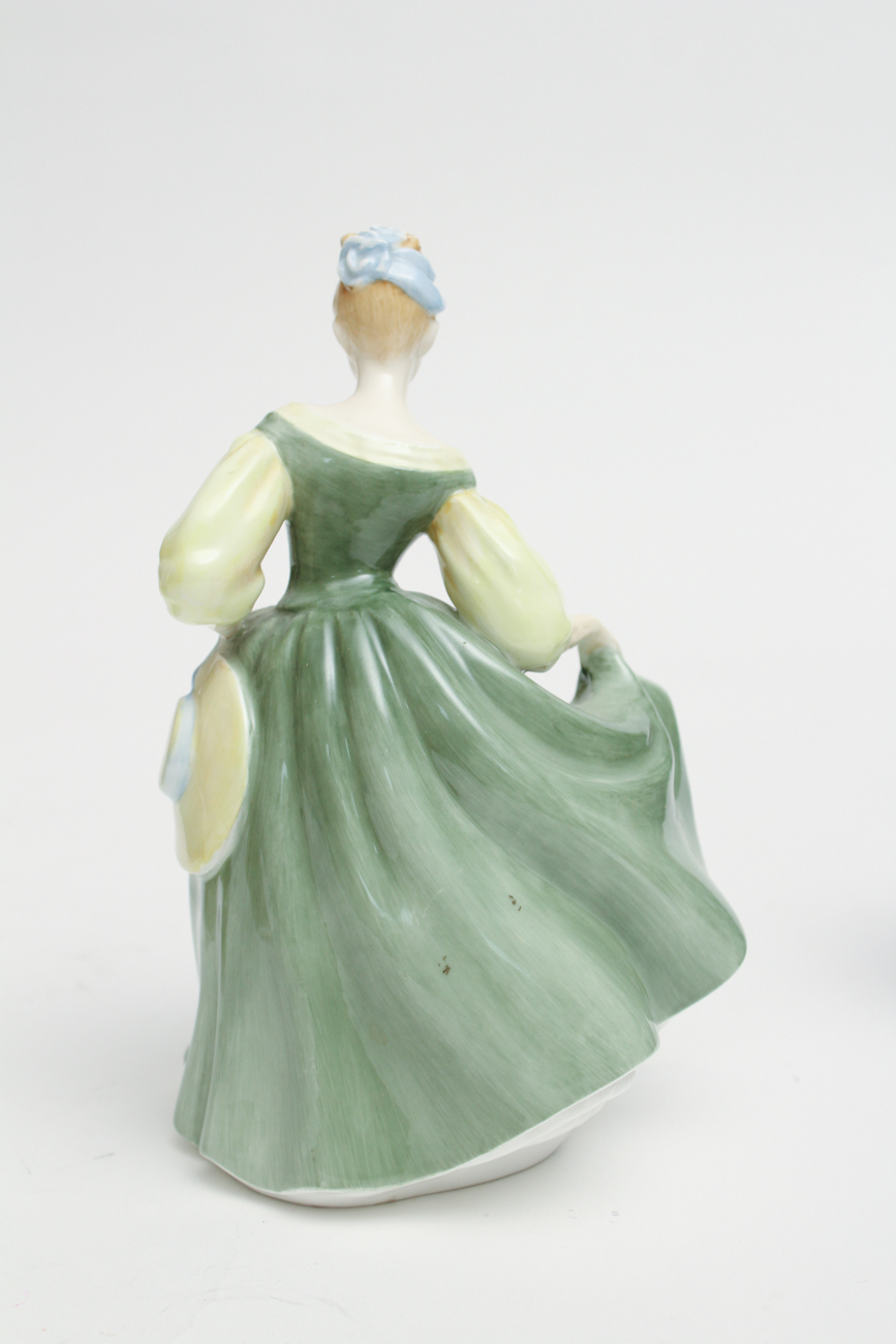 Vintage Royal Doulton Bone China Dancing Figurines