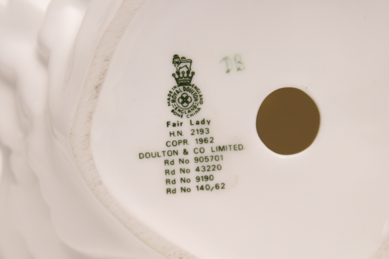 Vintage Royal Doulton Bone China Dancing Figurines