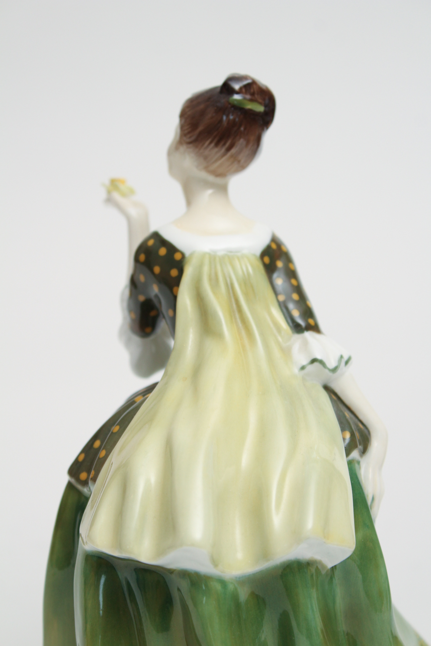 Vintage Royal Doulton Bone China Dancing Figurines