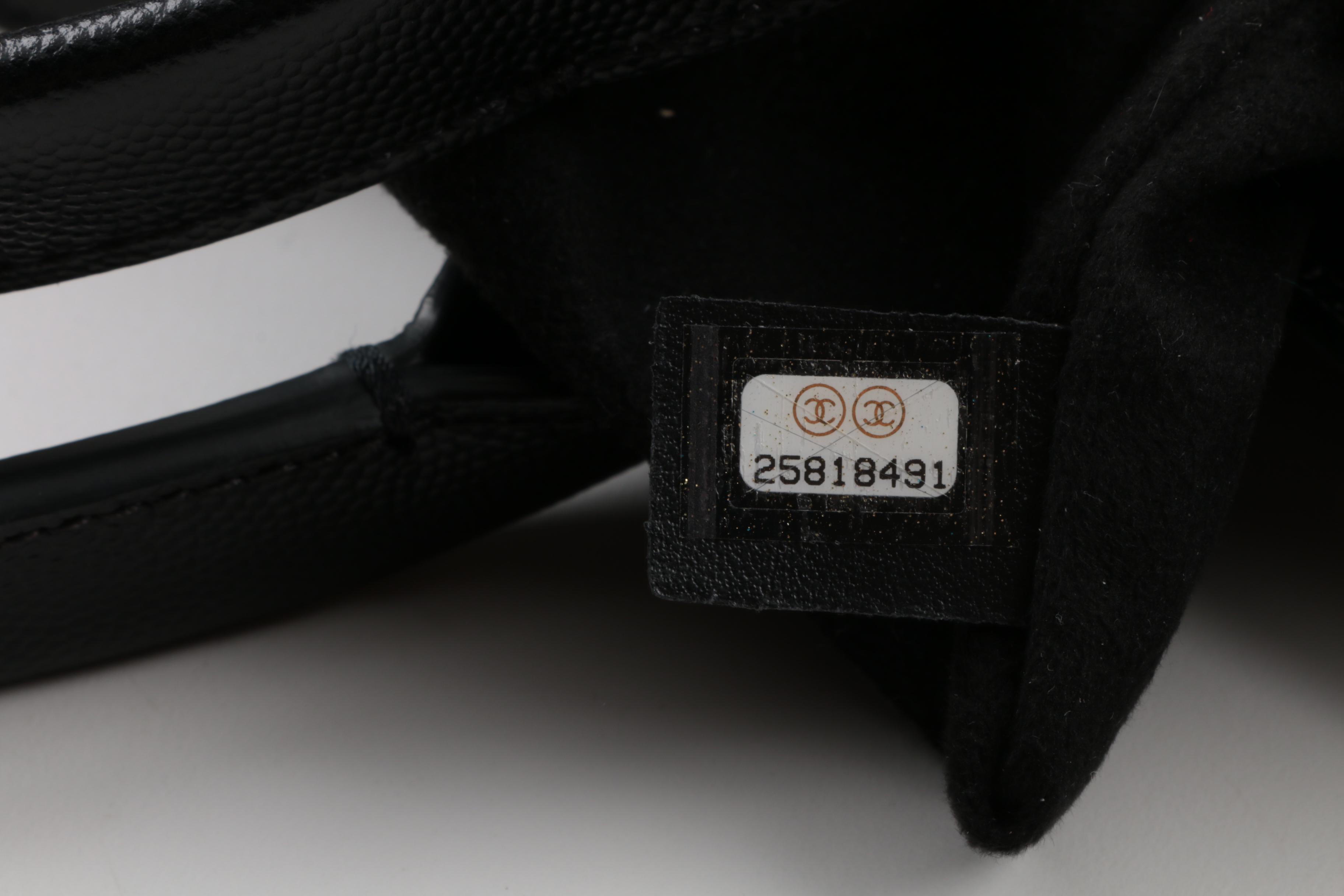 Chanel Studded Black Calfskin Deauville Medium Shopping Tote, Spring 2018