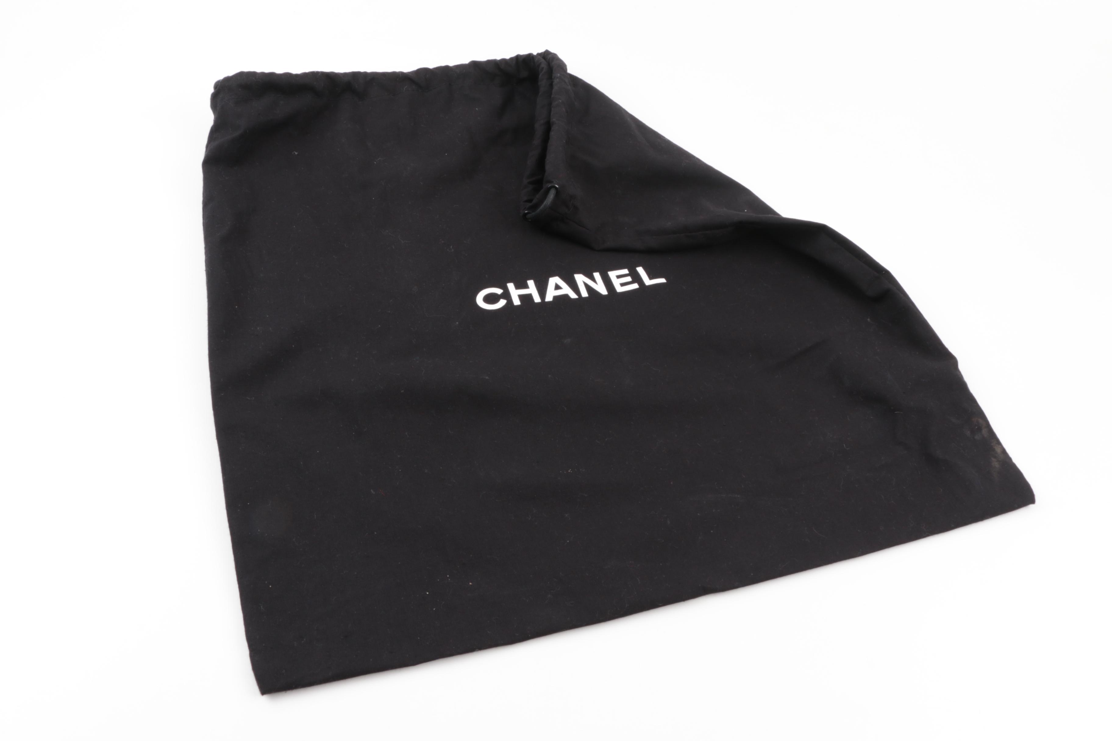 Chanel Studded Black Calfskin Deauville Medium Shopping Tote, Spring 2018