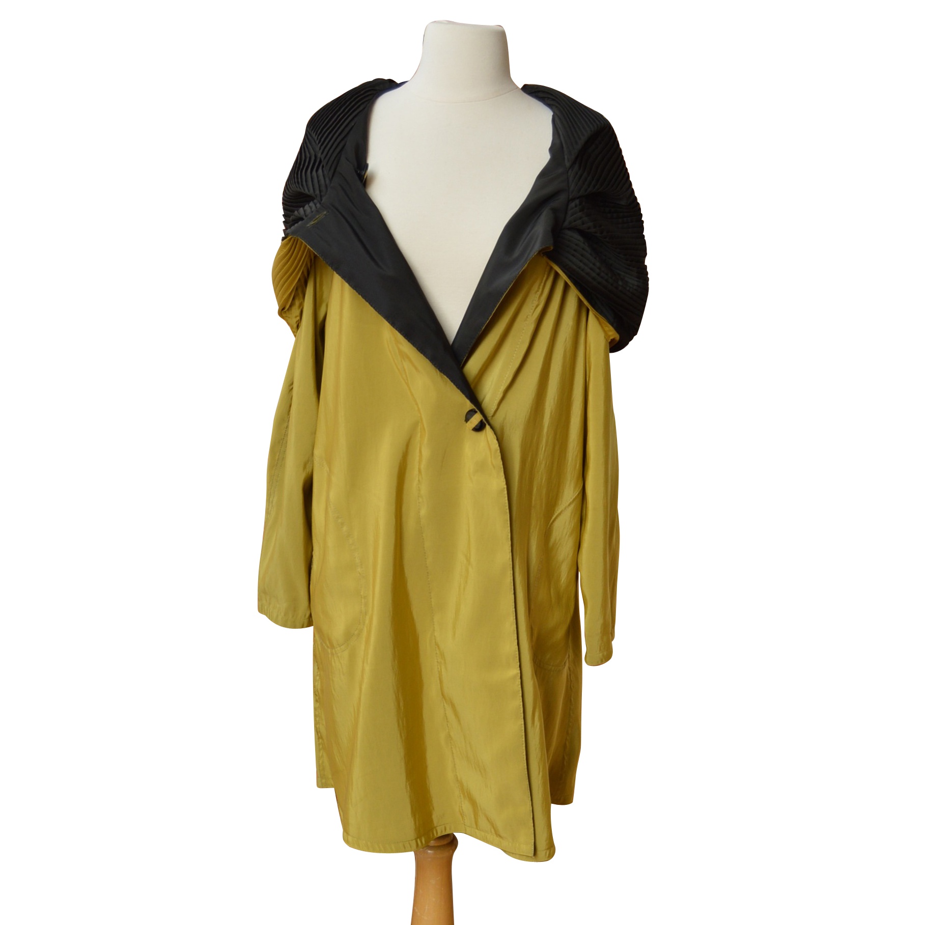 Modern Reversible Cocoon Coat