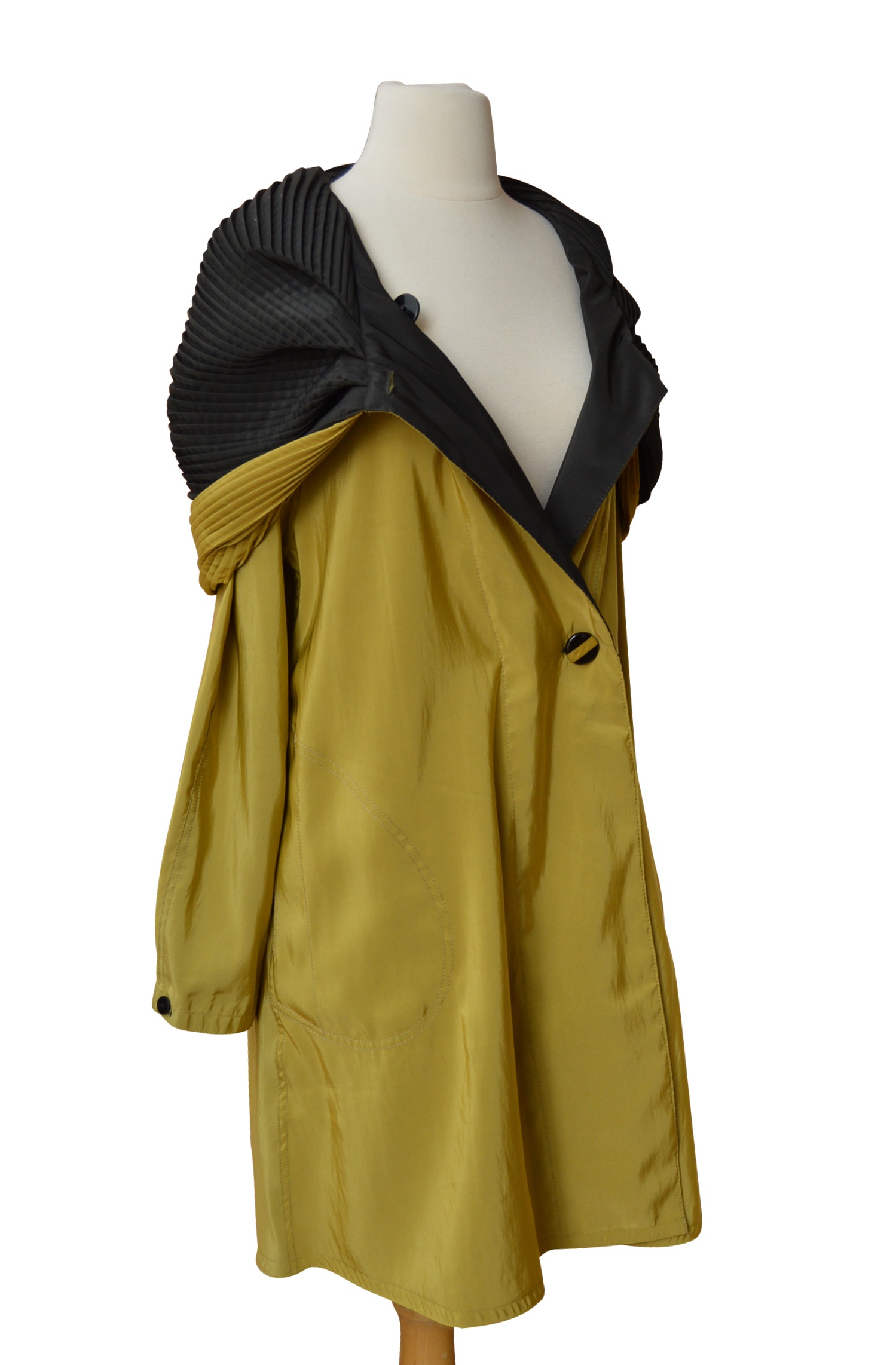 Modern Reversible Cocoon Coat