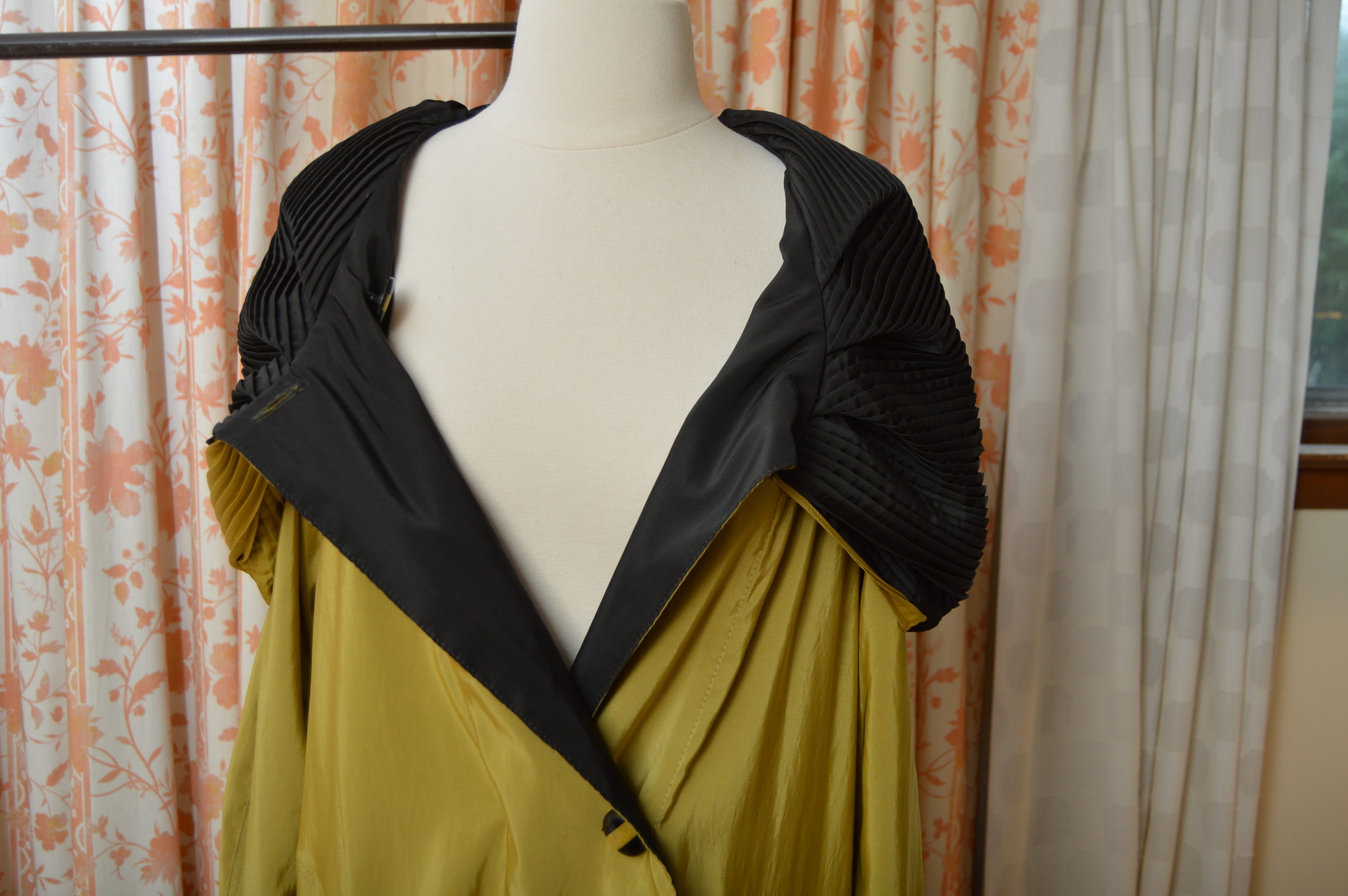 Modern Reversible Cocoon Coat