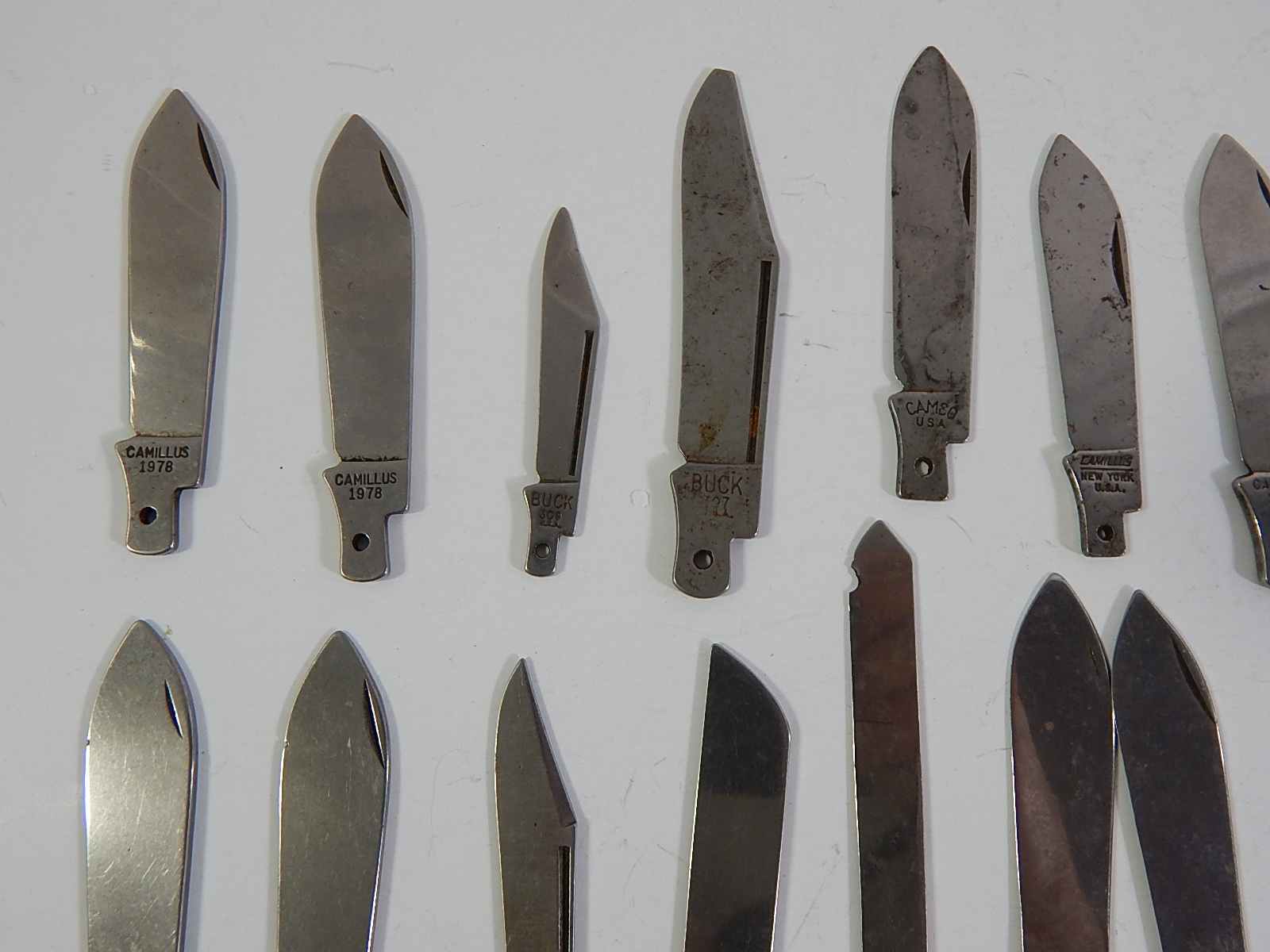 Folding Knife Blade Collection - Over 40 Blades