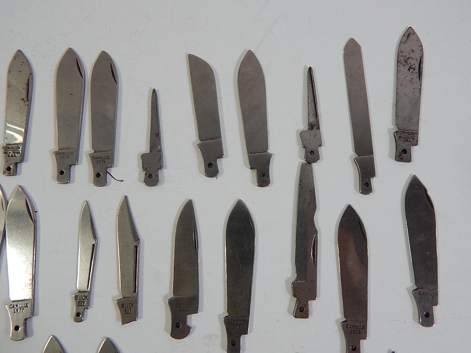 Folding Knife Blade Collection - Over 40 Blades