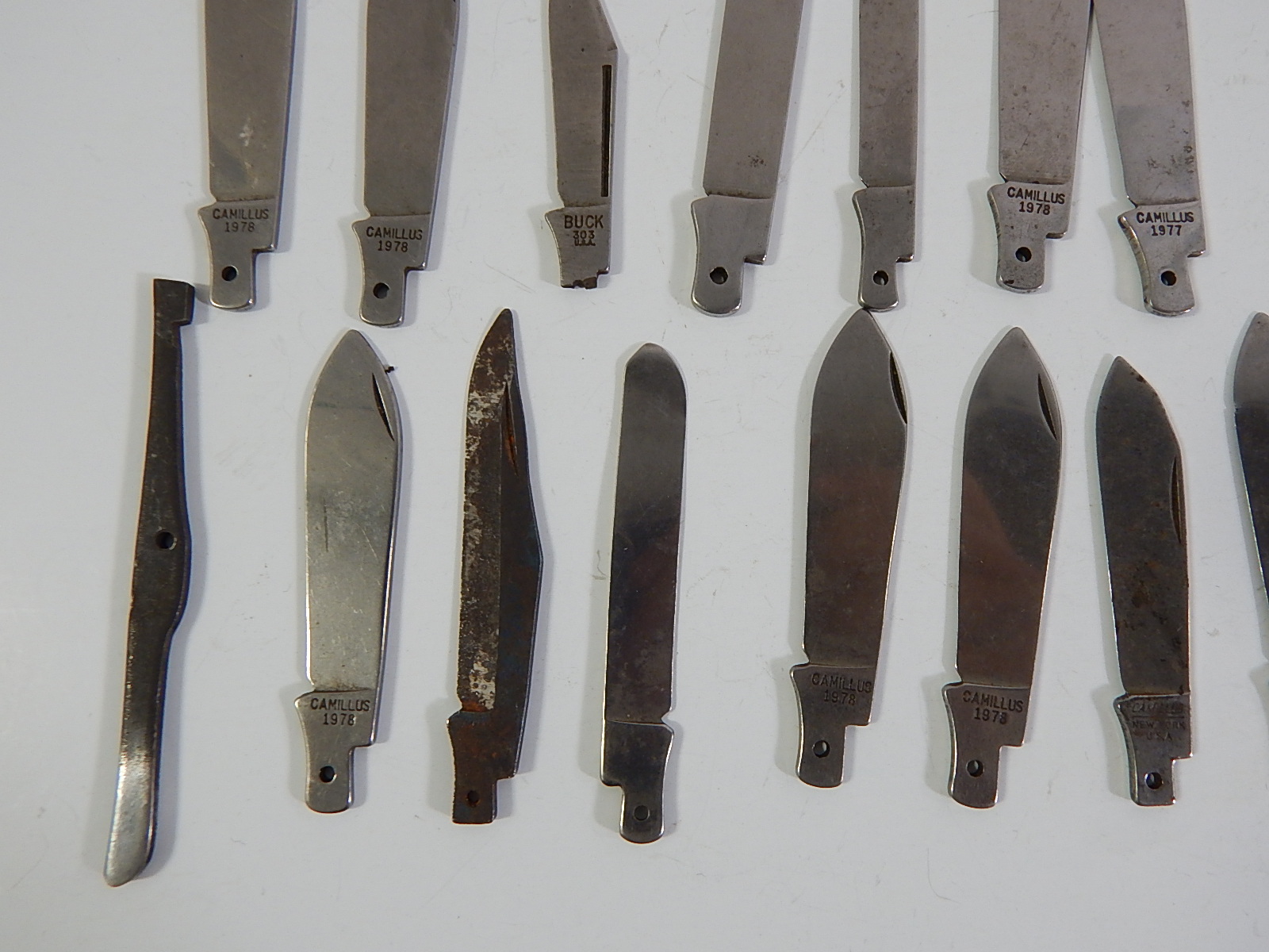 Folding Knife Blade Collection - Over 40 Blades