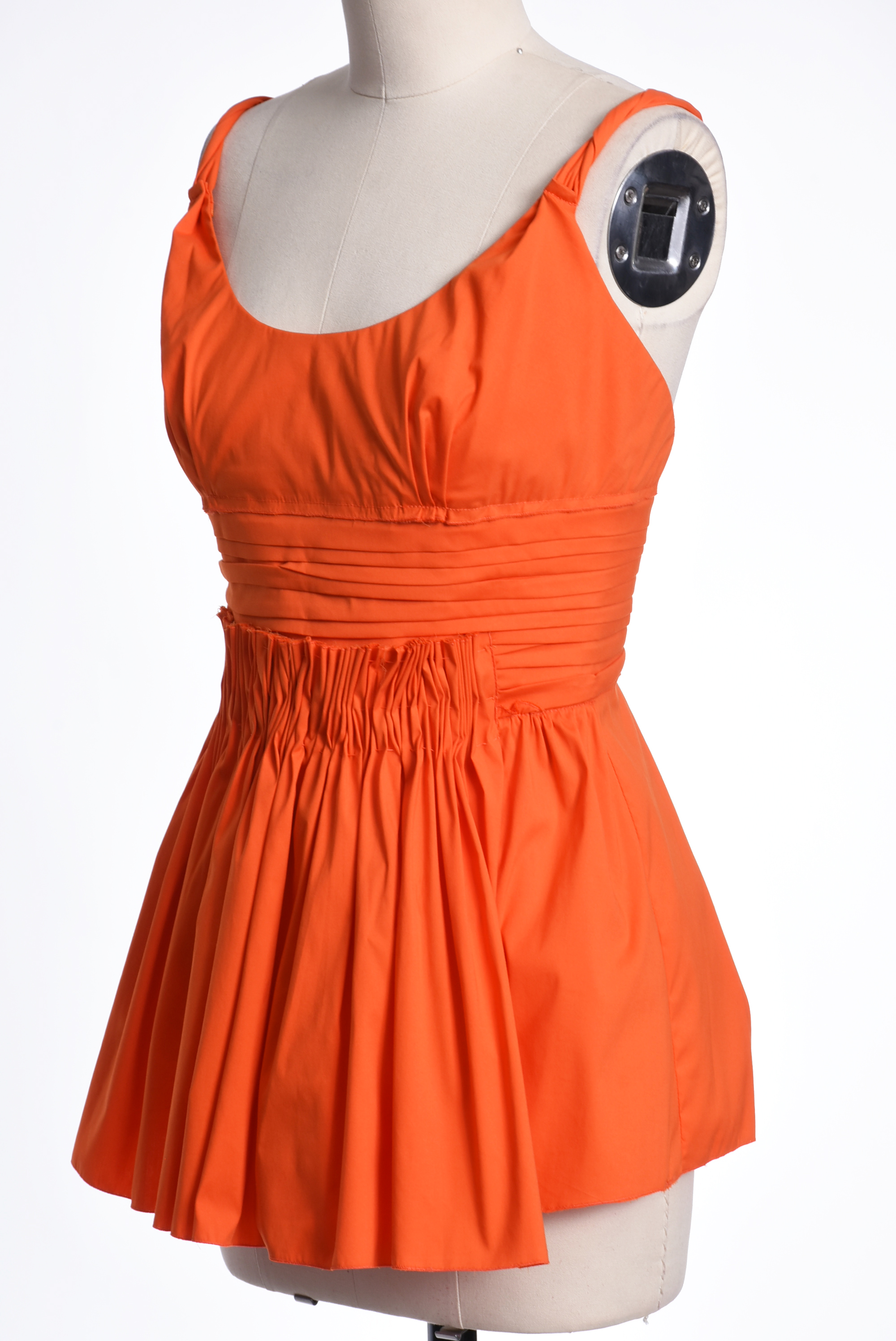 Prada Sleeveless Tops and Prada Silk Chiffon Skirt