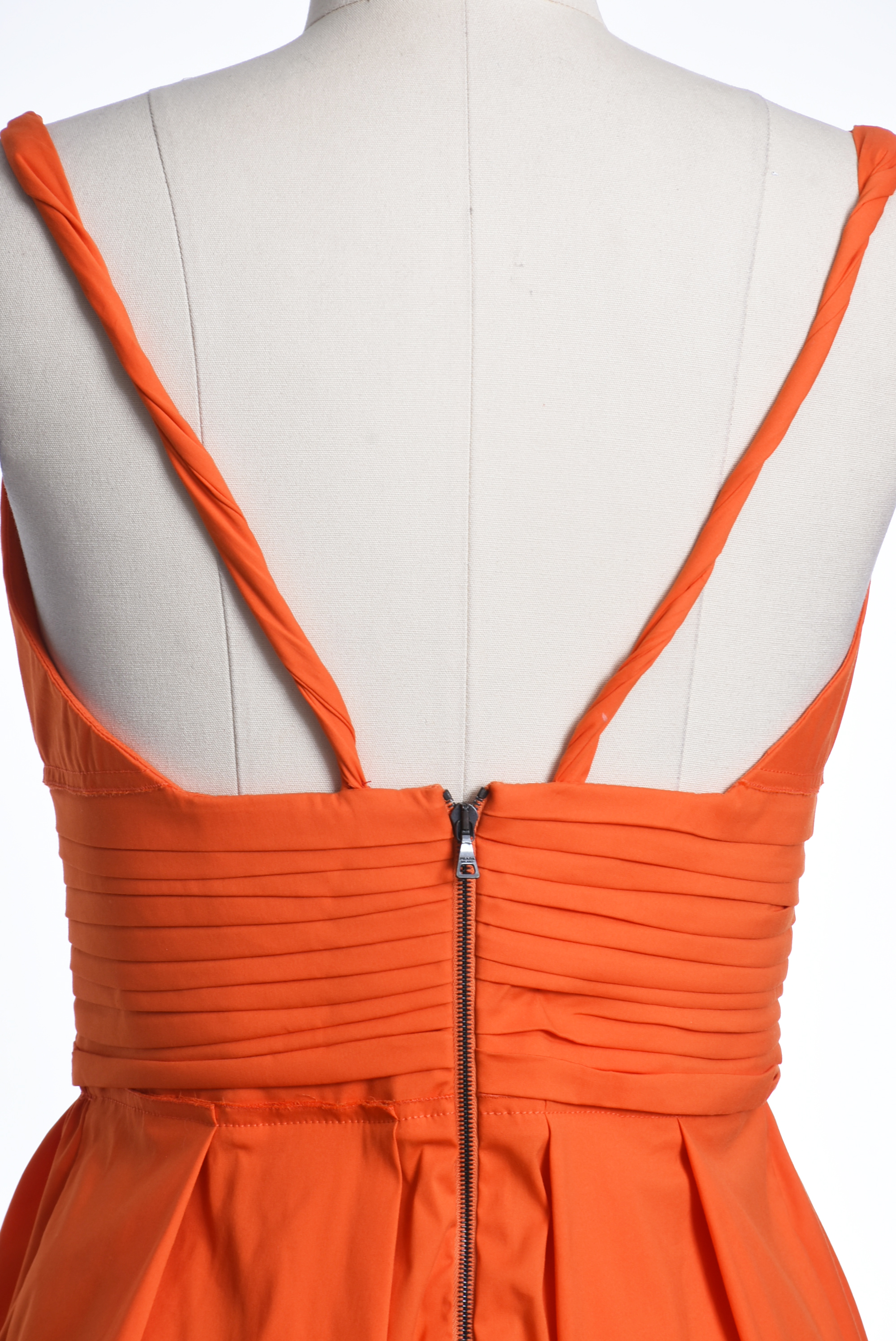 Prada Sleeveless Tops and Prada Silk Chiffon Skirt