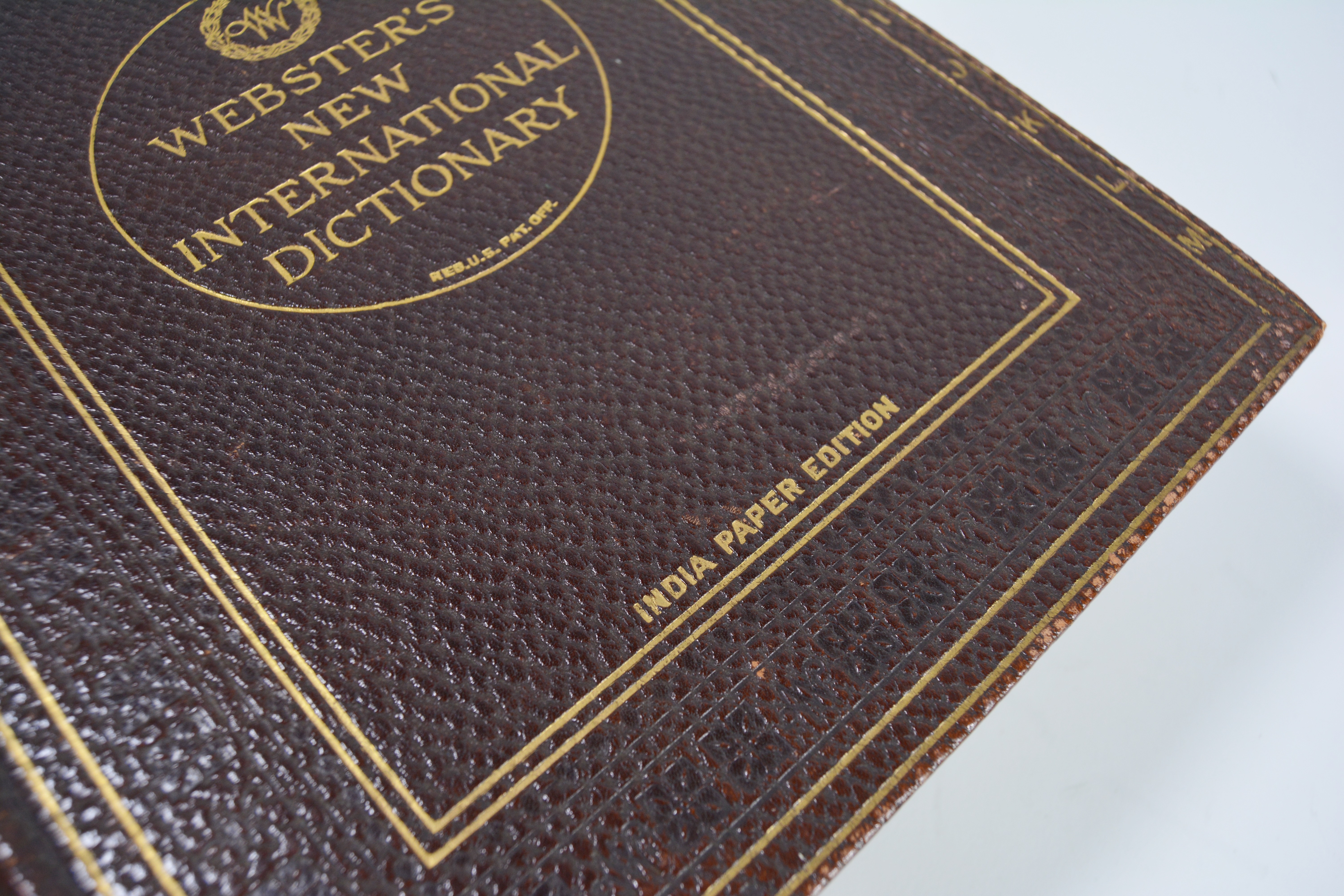 1930 "Webster's New International Dictionary" India Paper Edition