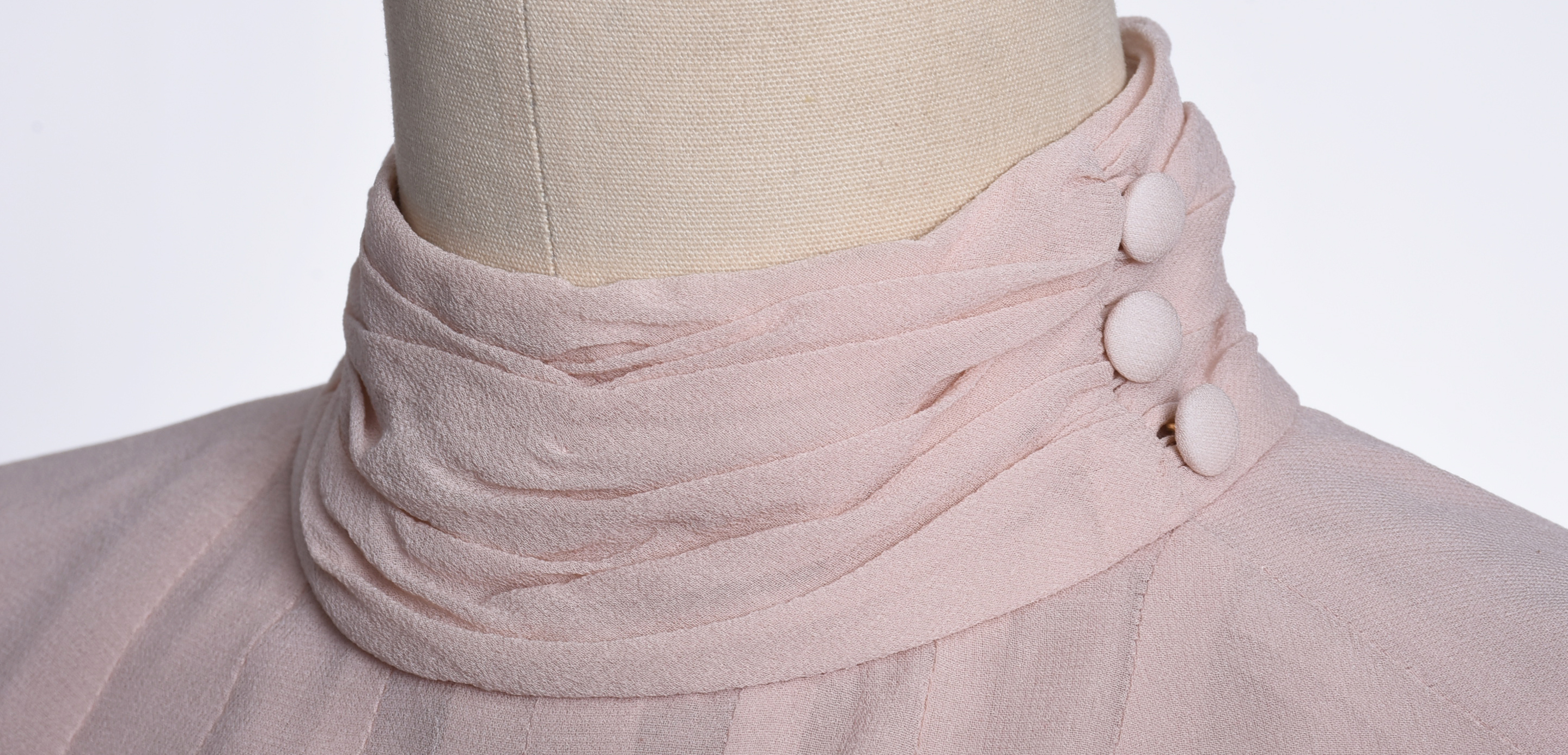 Tory Burch Silk Blouses in Pale Petal Pink and Peacock Blue