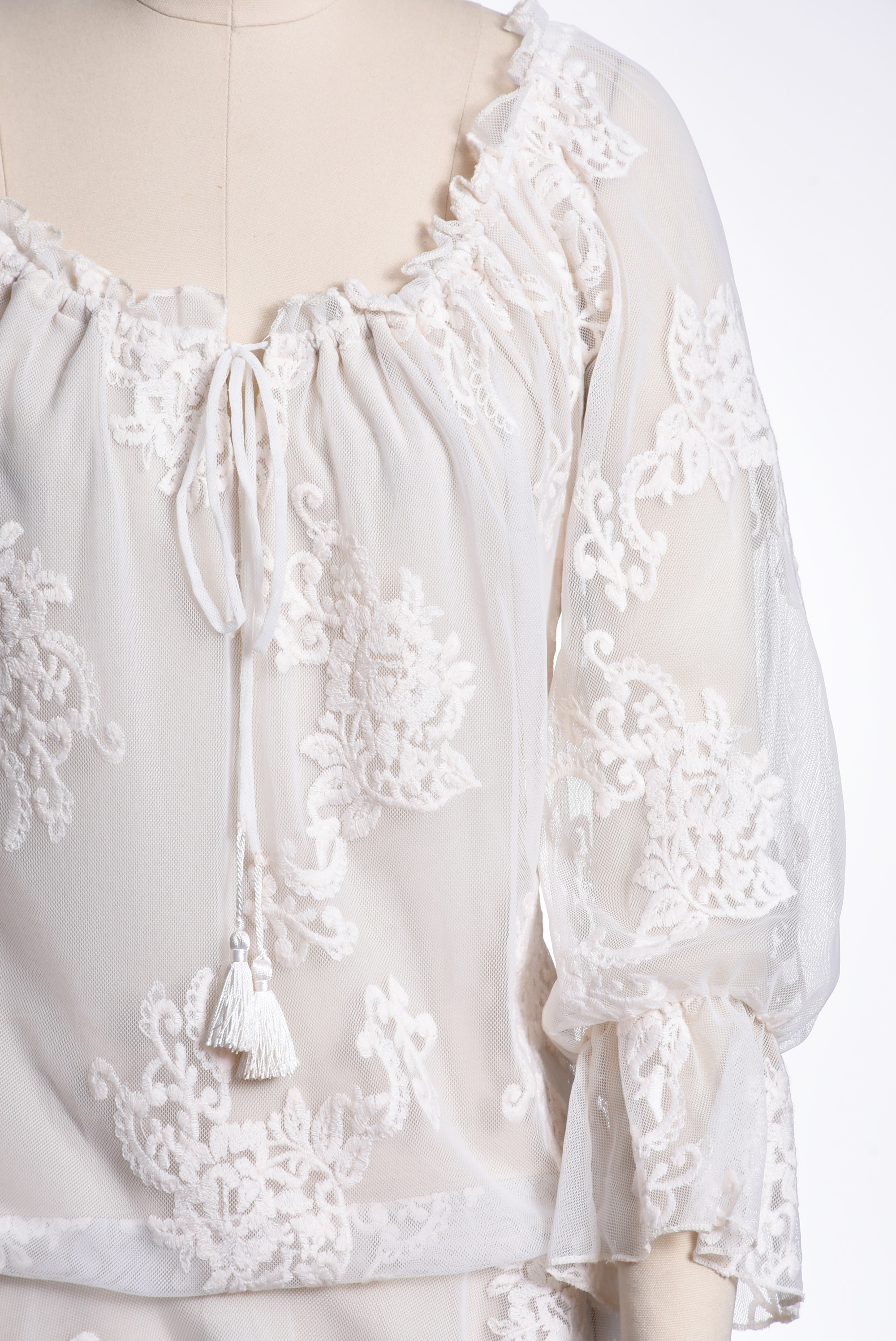 PilyQ Cardigan Top and Elaua Kattau Peasant Top