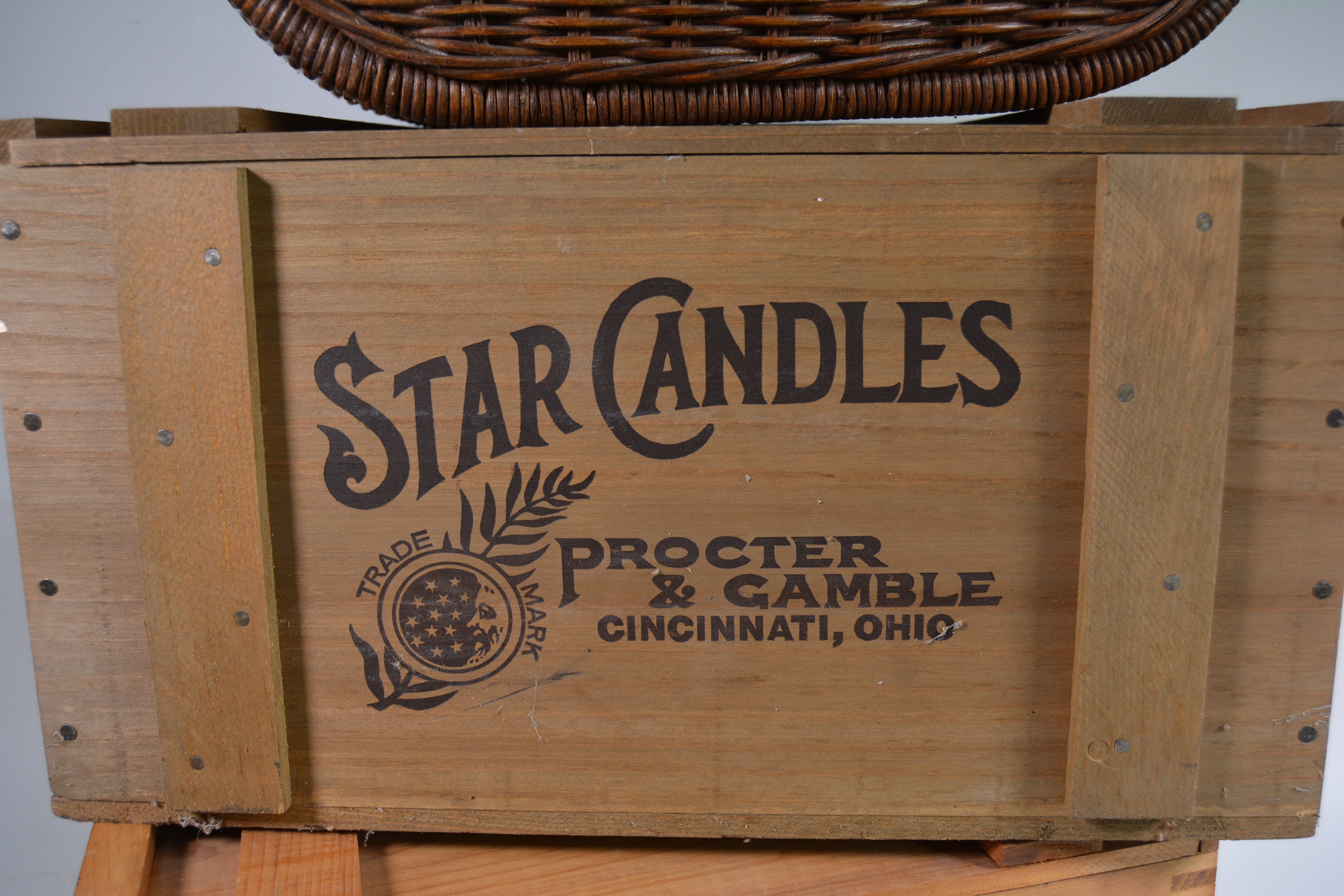 Vintage Procter & Gamble Boxes and Basket