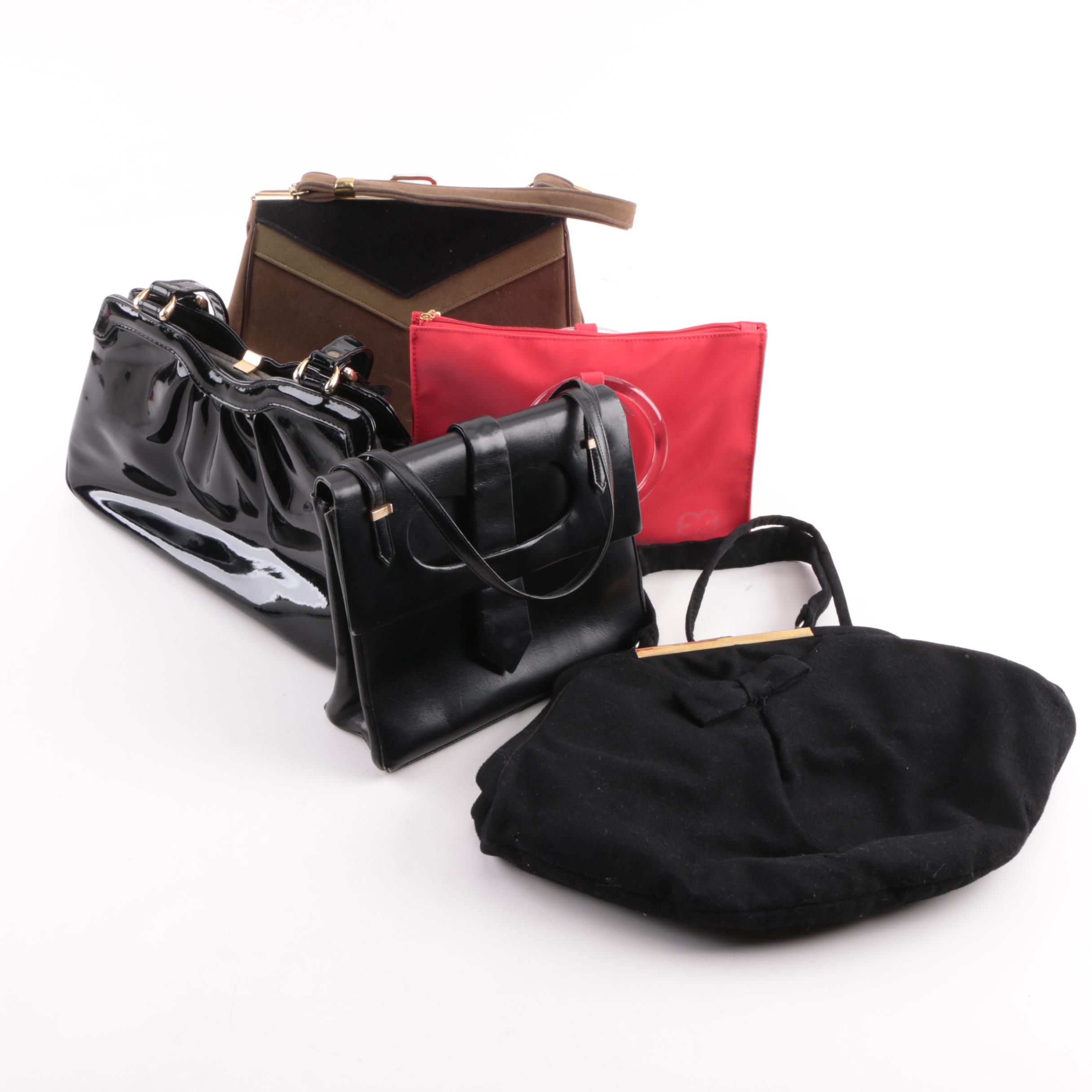 Vintage Handbags Including Escada and Bobbie Jerome