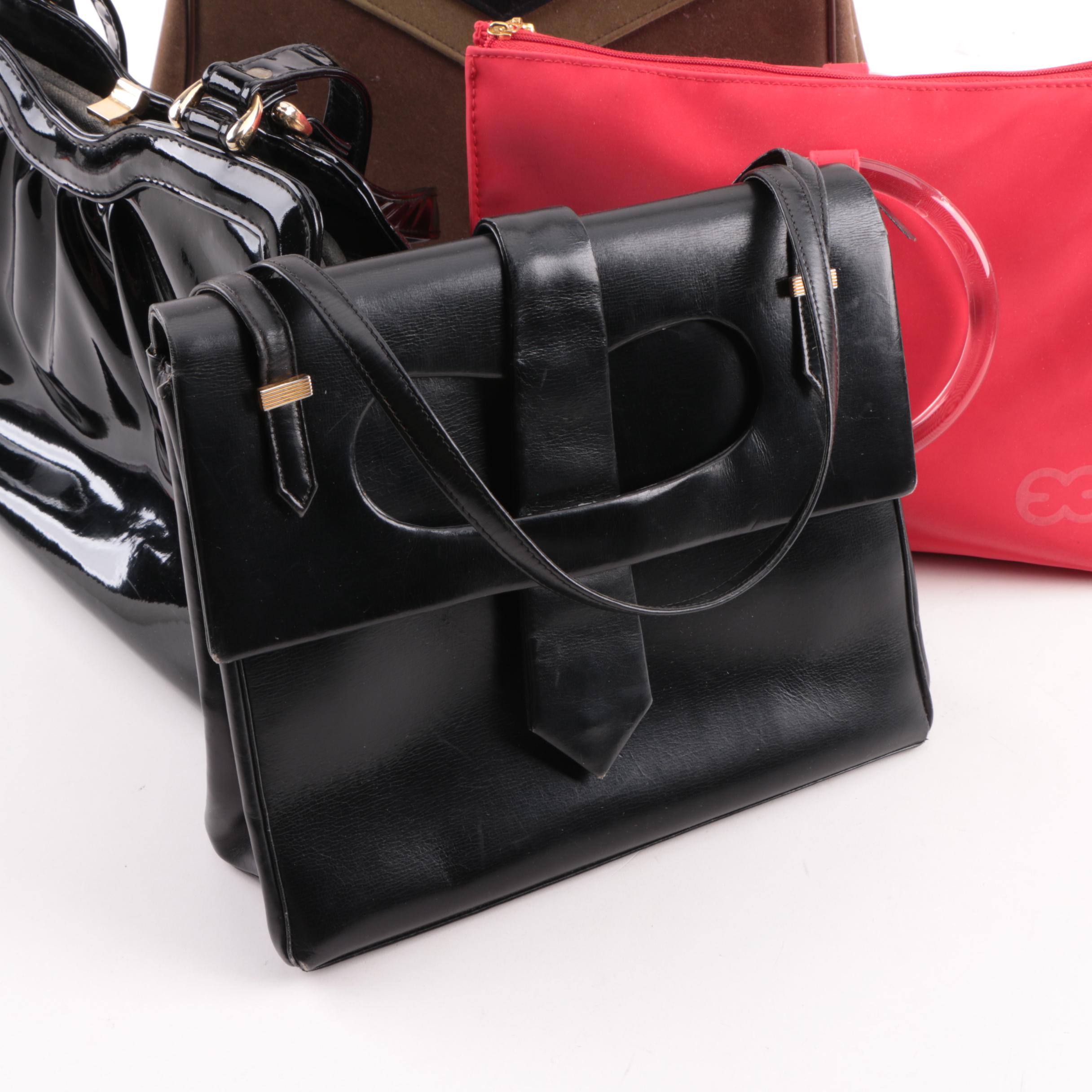 Vintage Handbags Including Escada and Bobbie Jerome