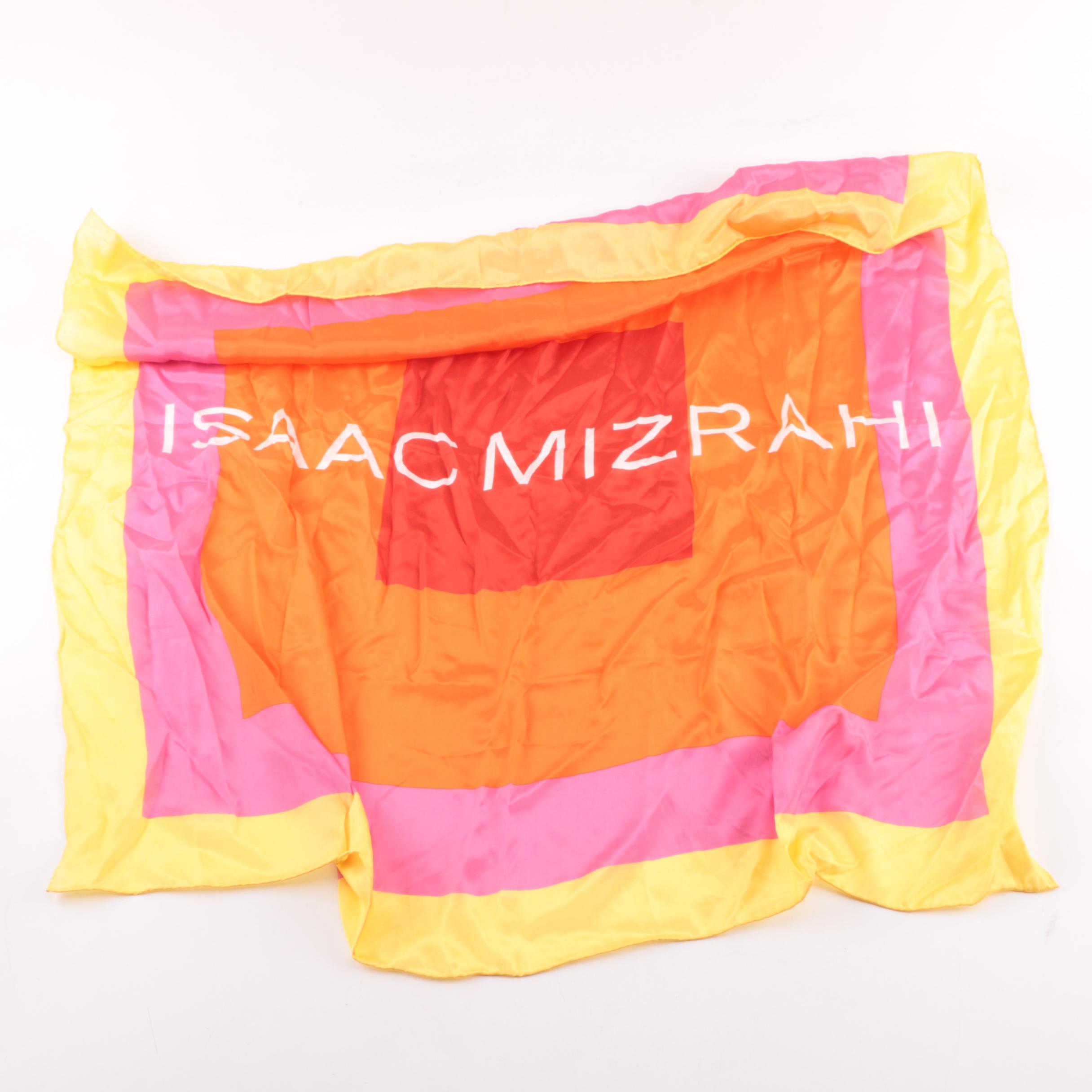 Isaac Mizrahi and Vera Neumann Silk Fashion Scarves