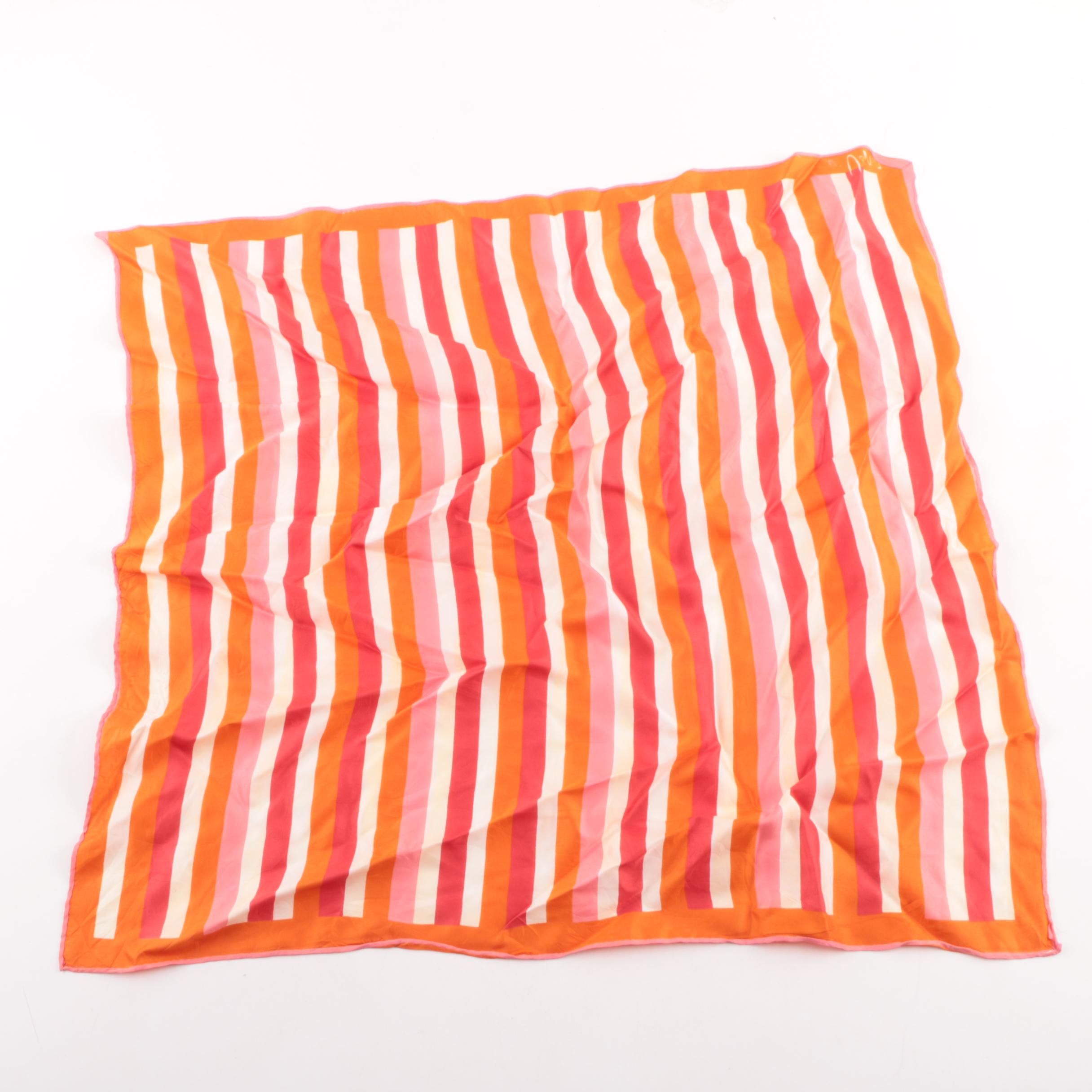 Isaac Mizrahi and Vera Neumann Silk Fashion Scarves