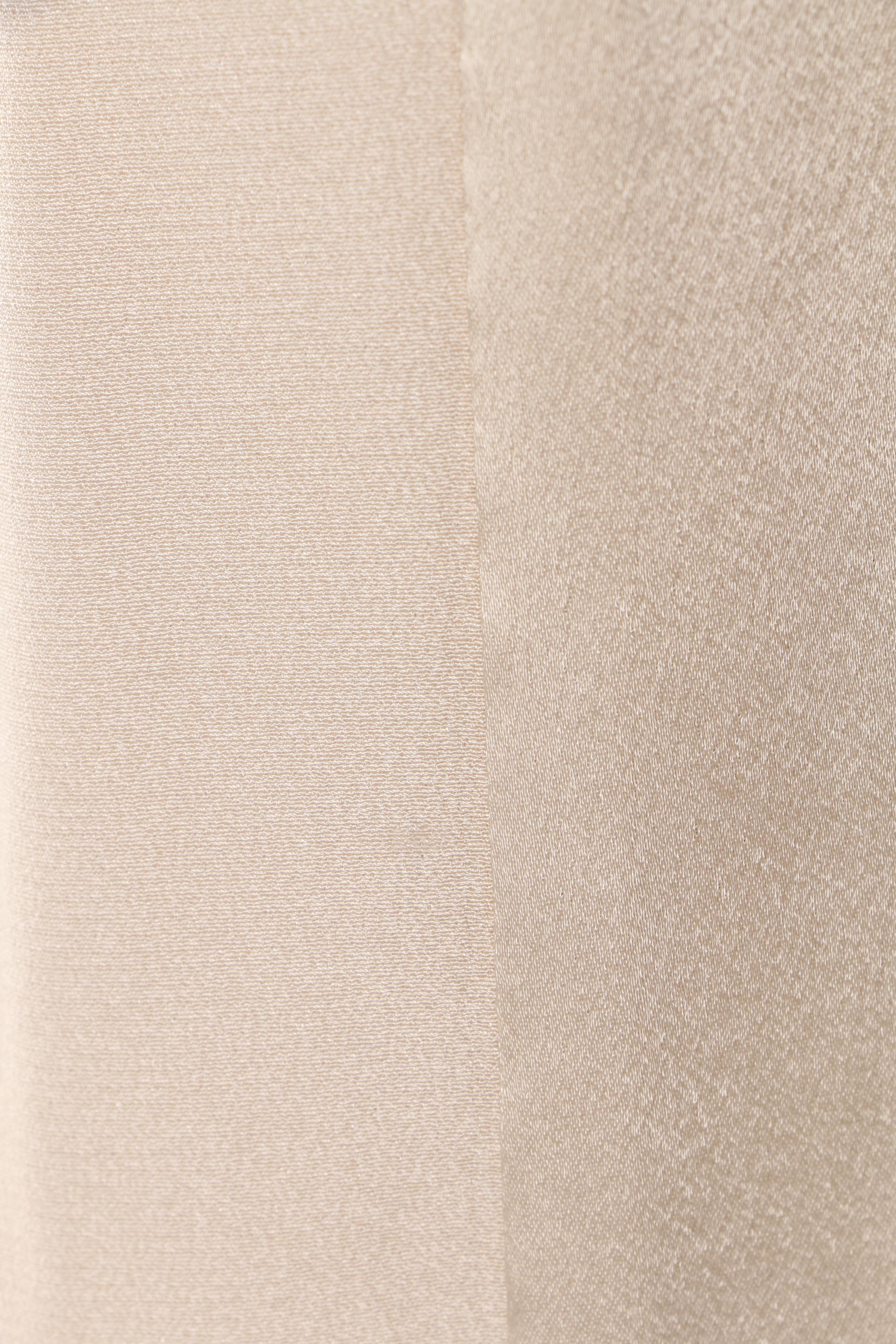 Women's 1980s Vintage Peter Cohen Ivory Sateen Pantsuit